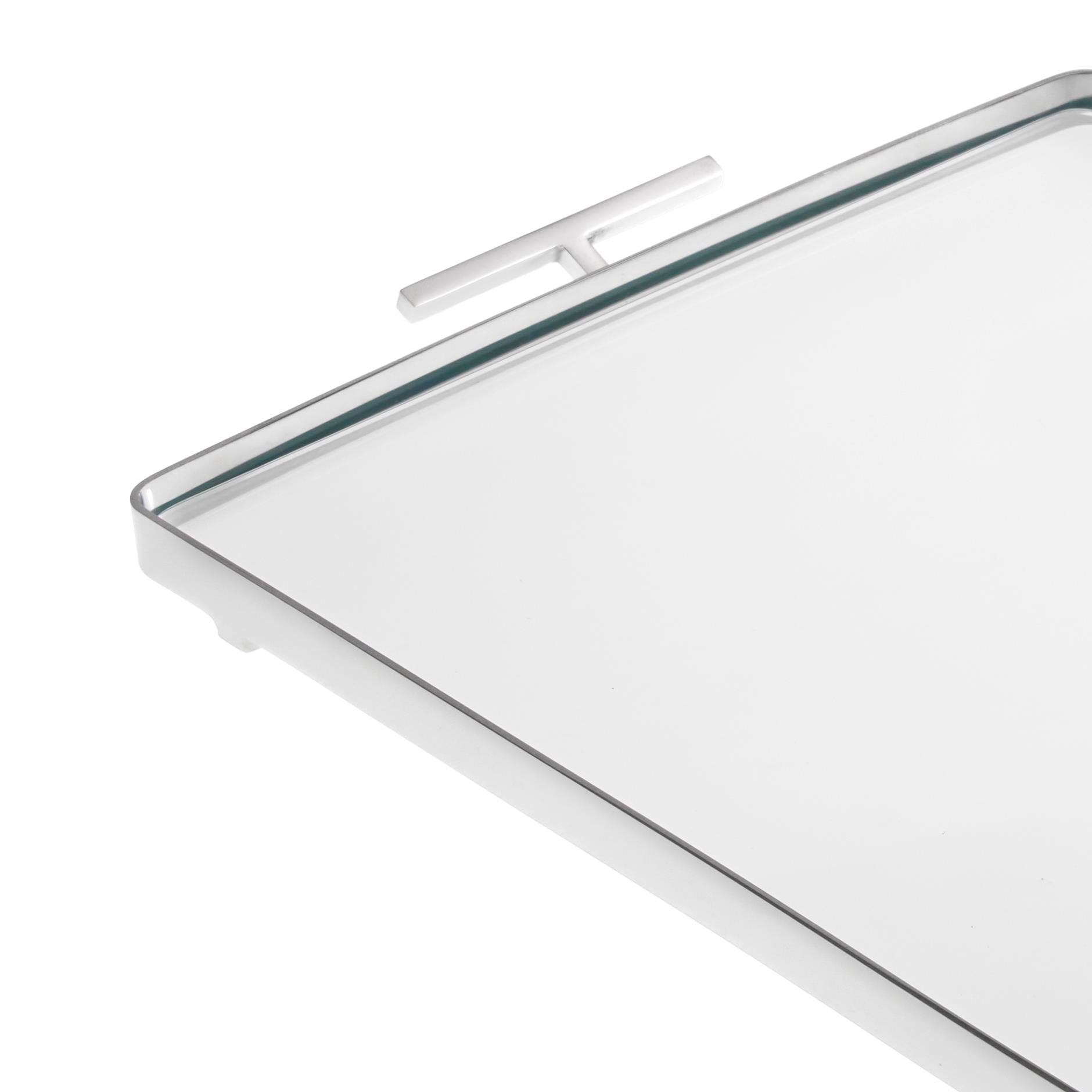 Rêve De Cristal 39cm Silver Tepsi