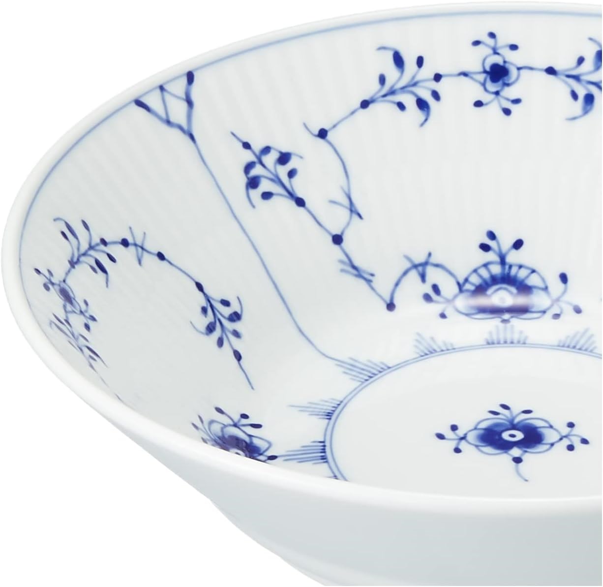ROYAL COPENHAGEN Bowl 350 ml Blue Fluted Plain