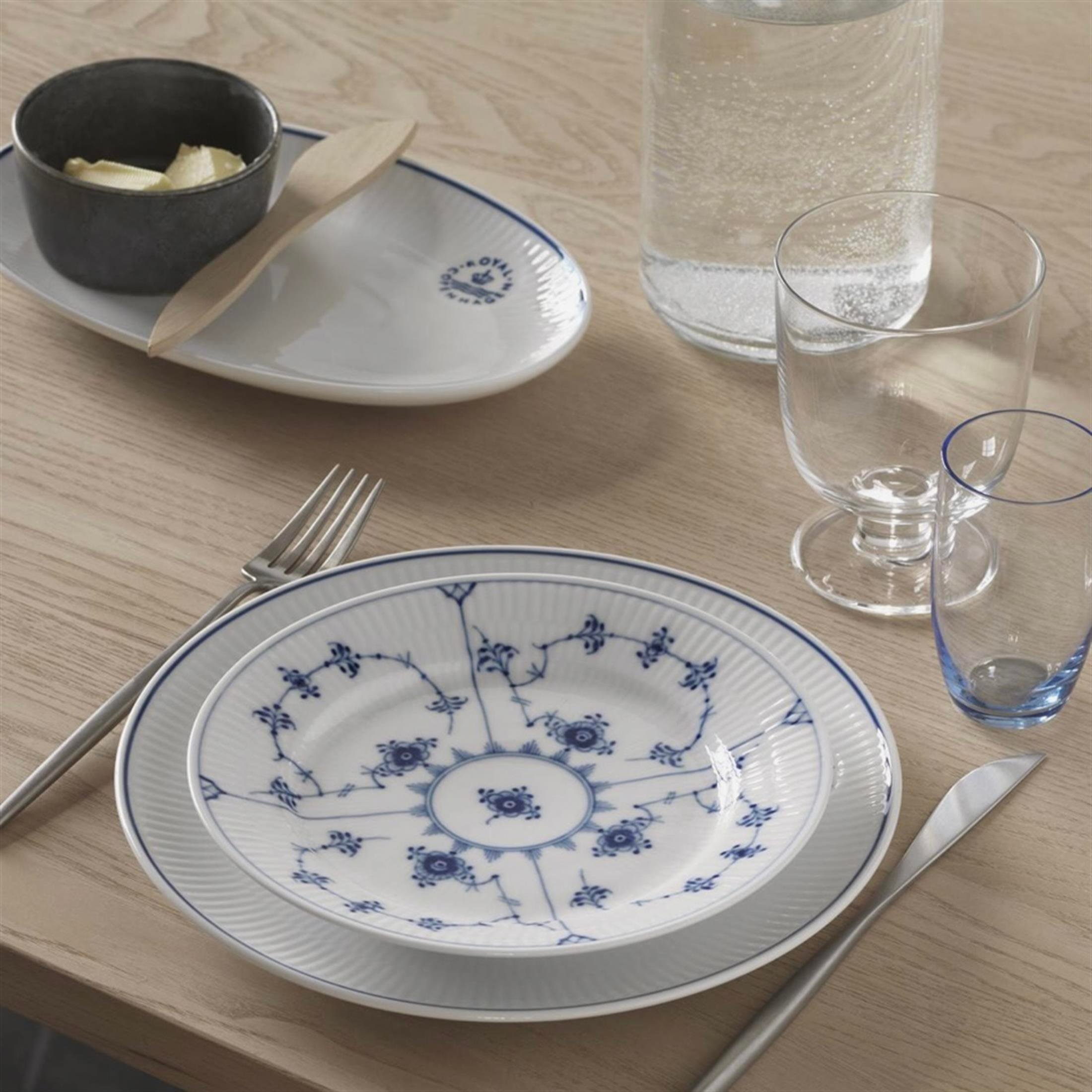 ROYAL COPENHAGEN Servis Tabağı 27 cm Blueline
