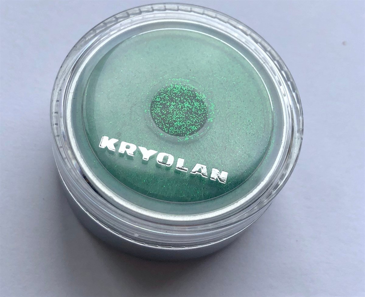 kryolan polyester glitter sim lıght green