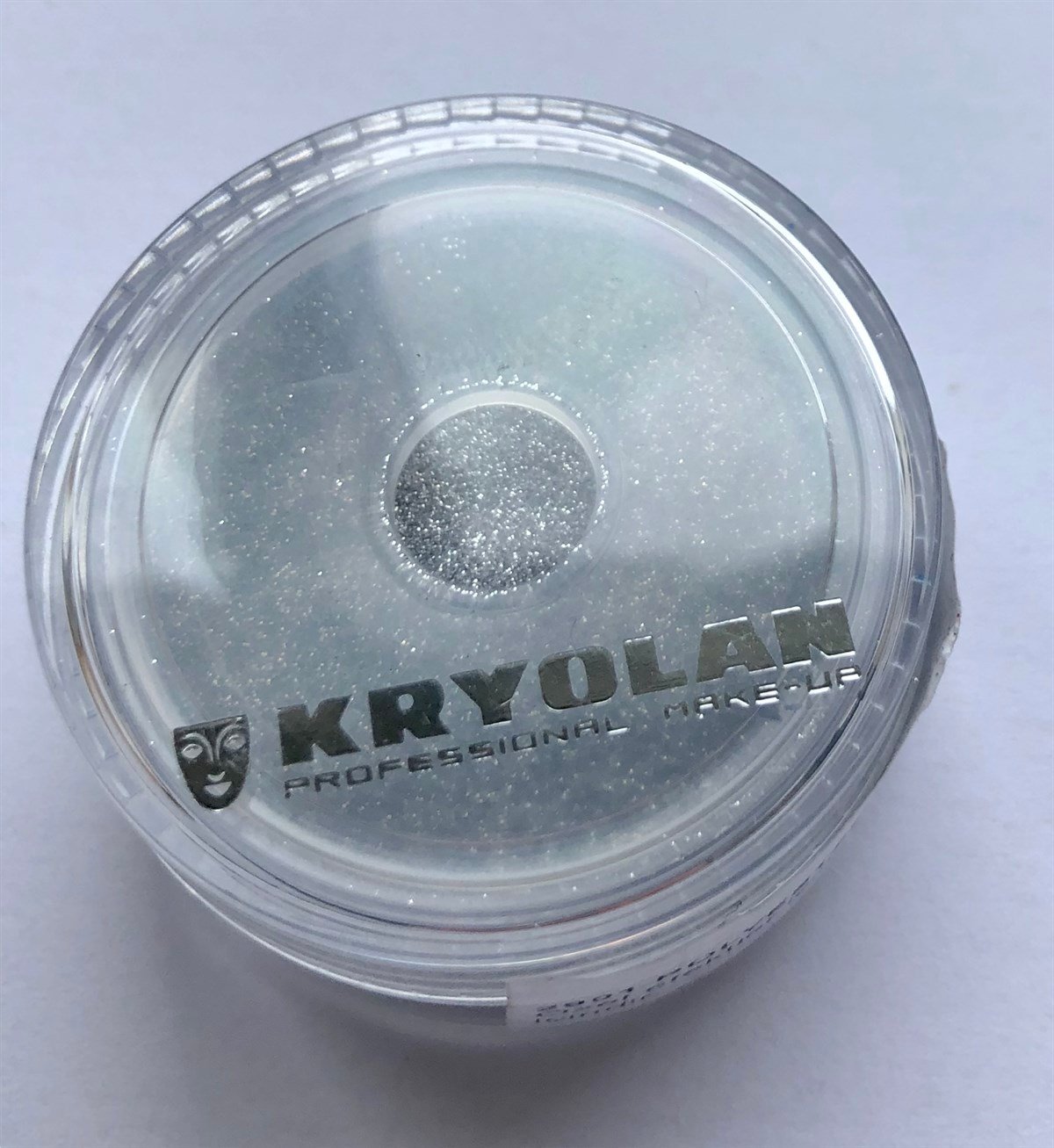 kryolan polyester glitter sim sılver
