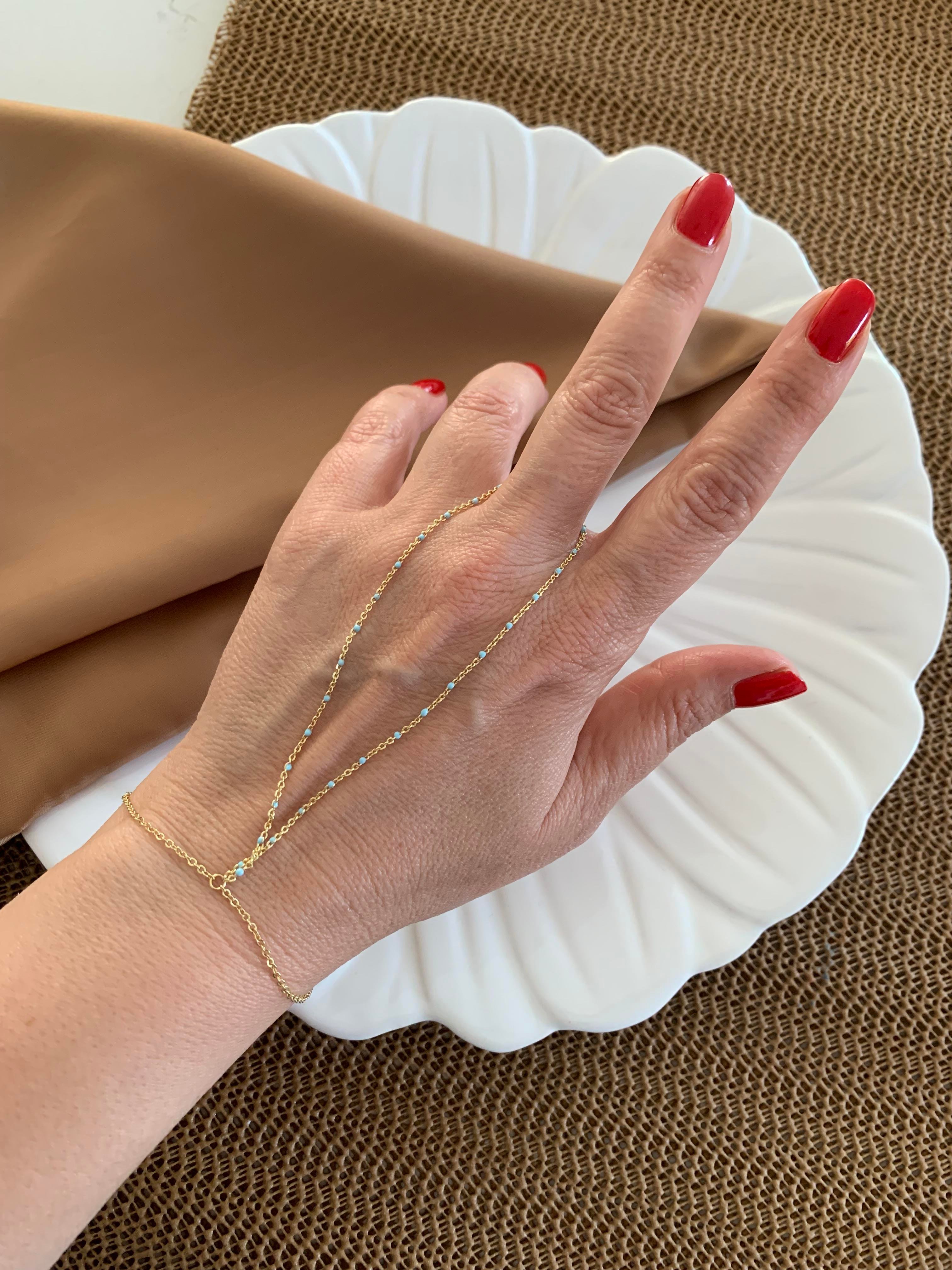 Özel Seri Gold Mini Mavi Topçuk Sıralı Şahmeran