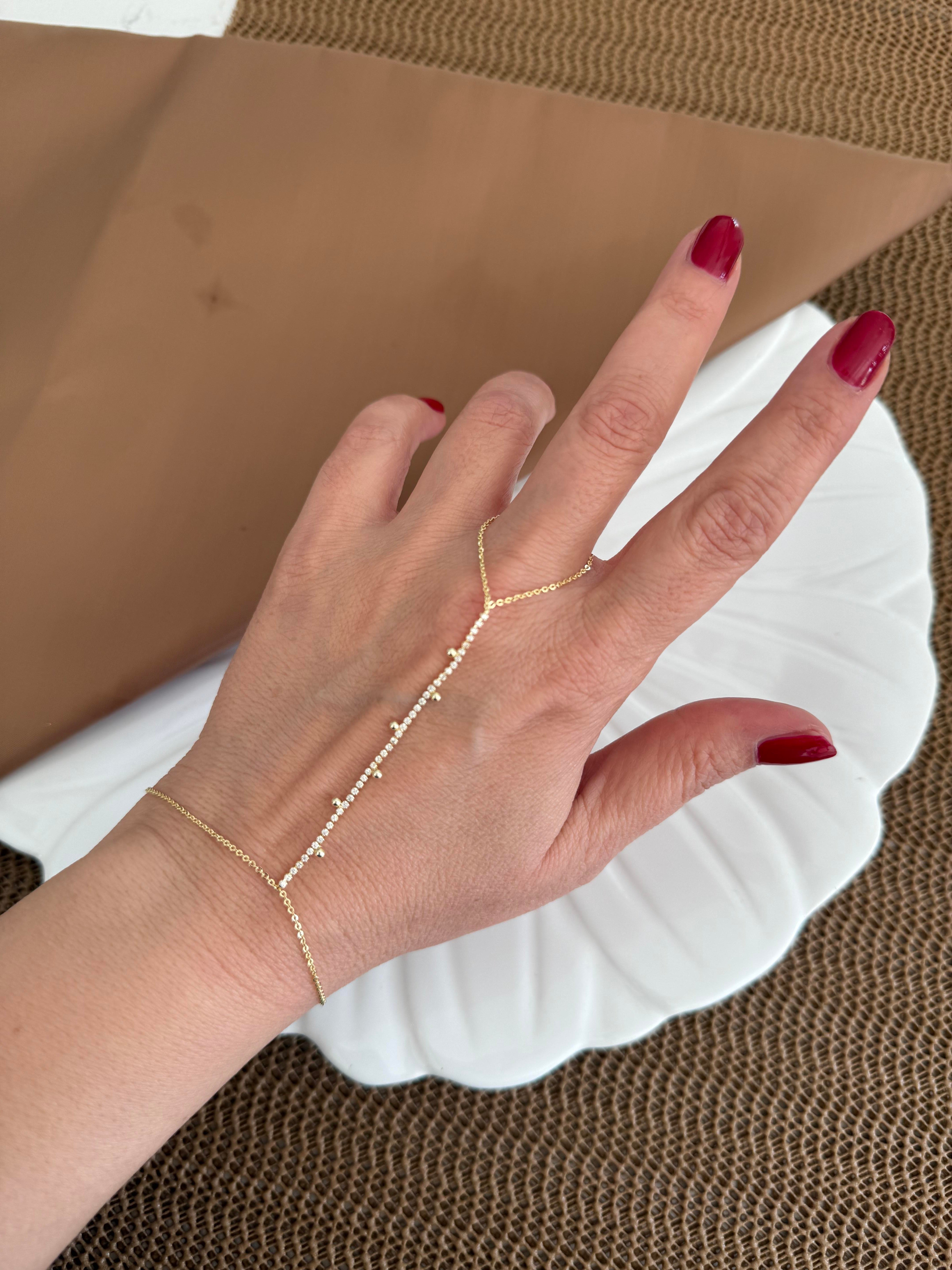 Özel Seri Gold Zirkon Taşlı Mini Topçuklu Şahmeran