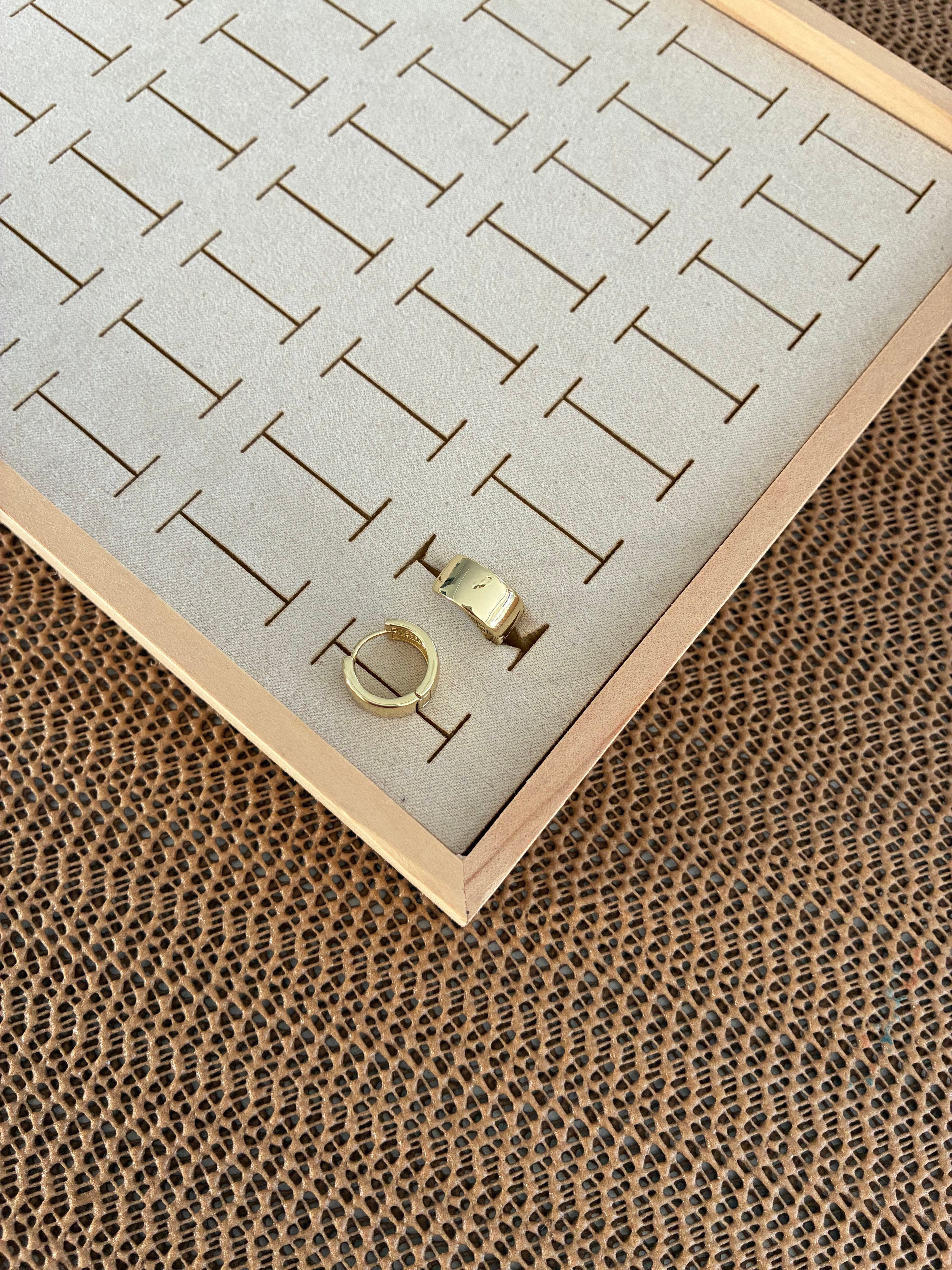Vip Gold 1 Cm Bombeli Halka Küpe