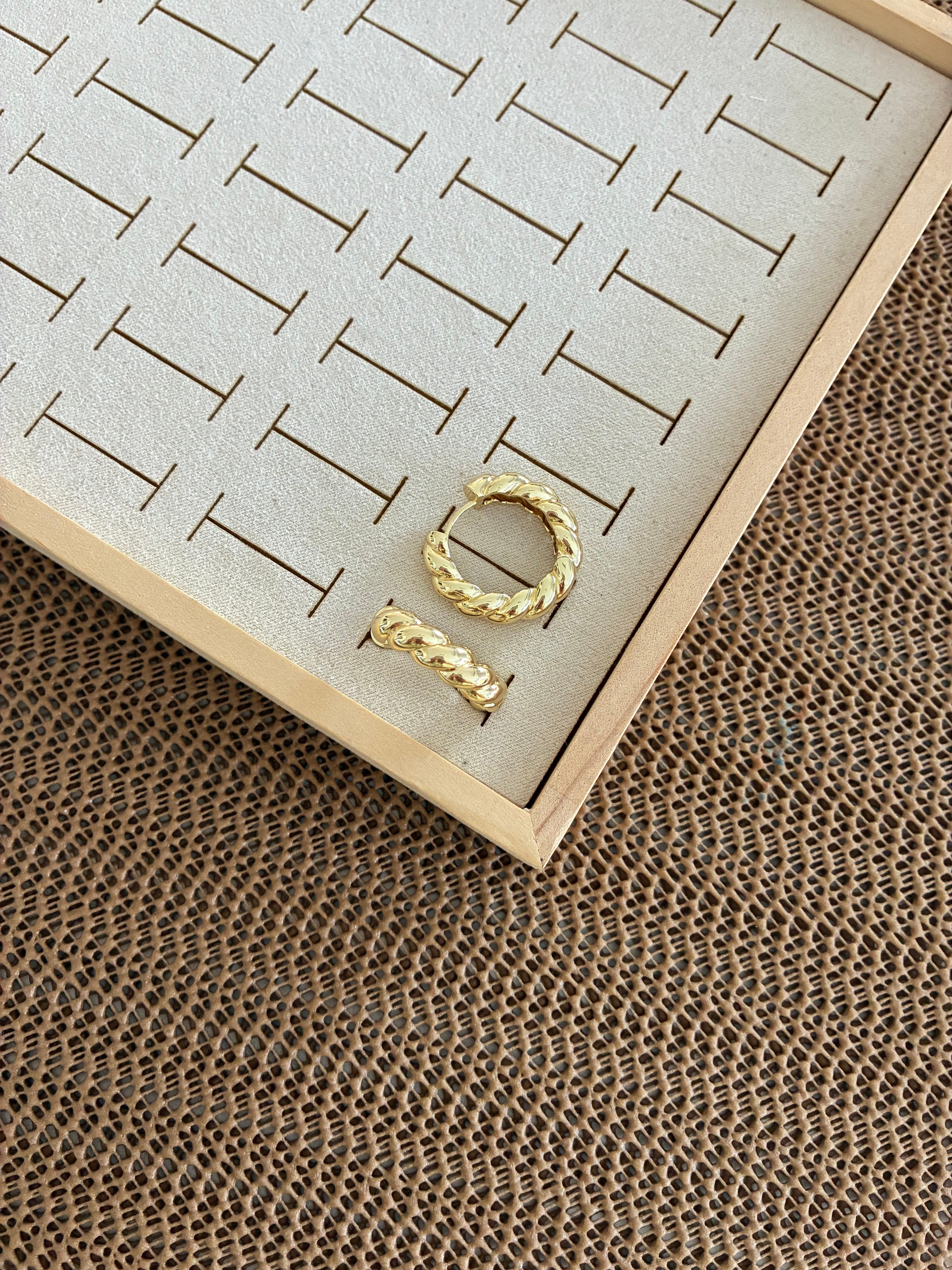 Vip Gold 2,5 cm Burgu Halka Küpe