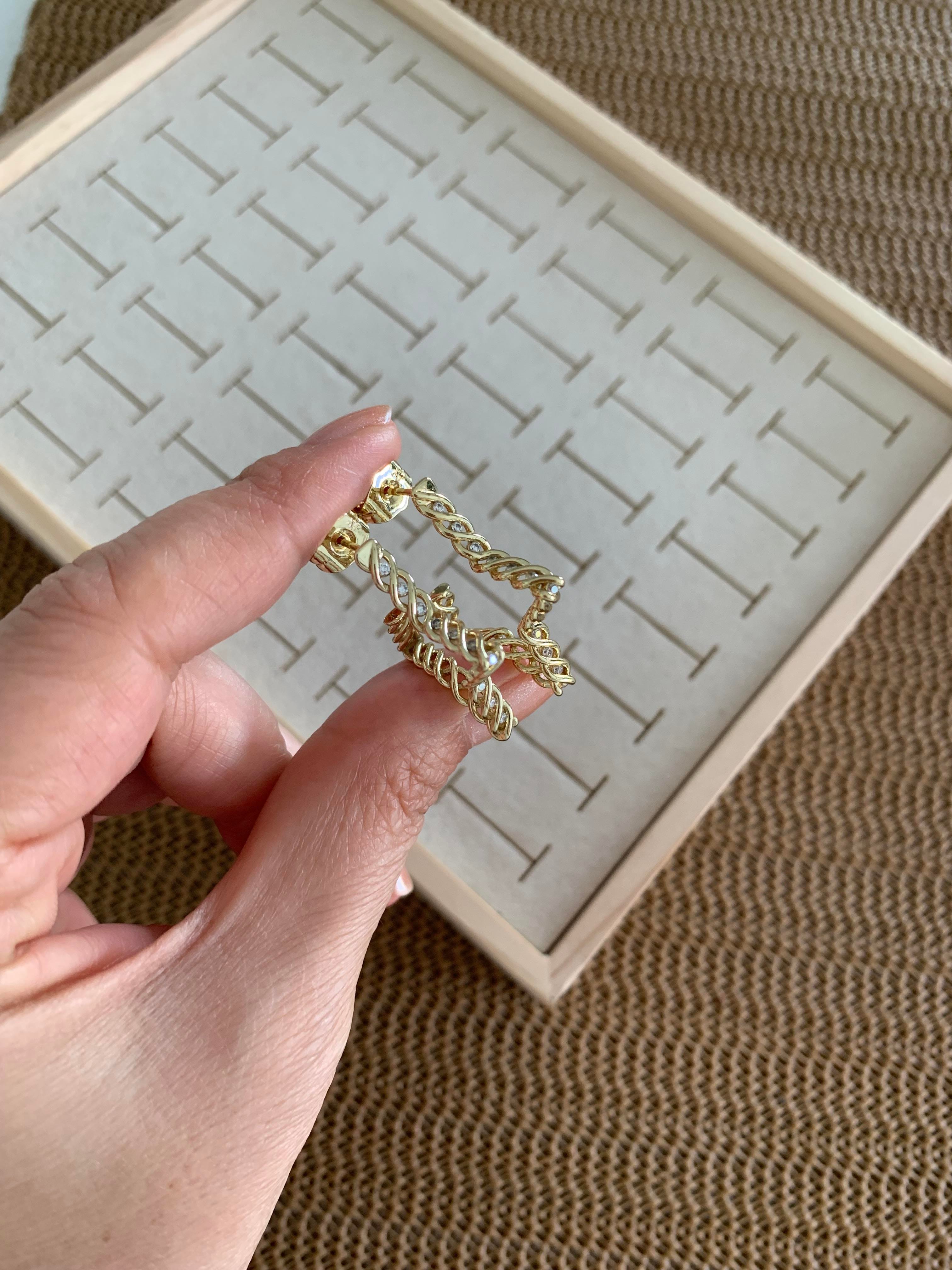 Vip Gold 3 cm Zincir Yıldız Küpe