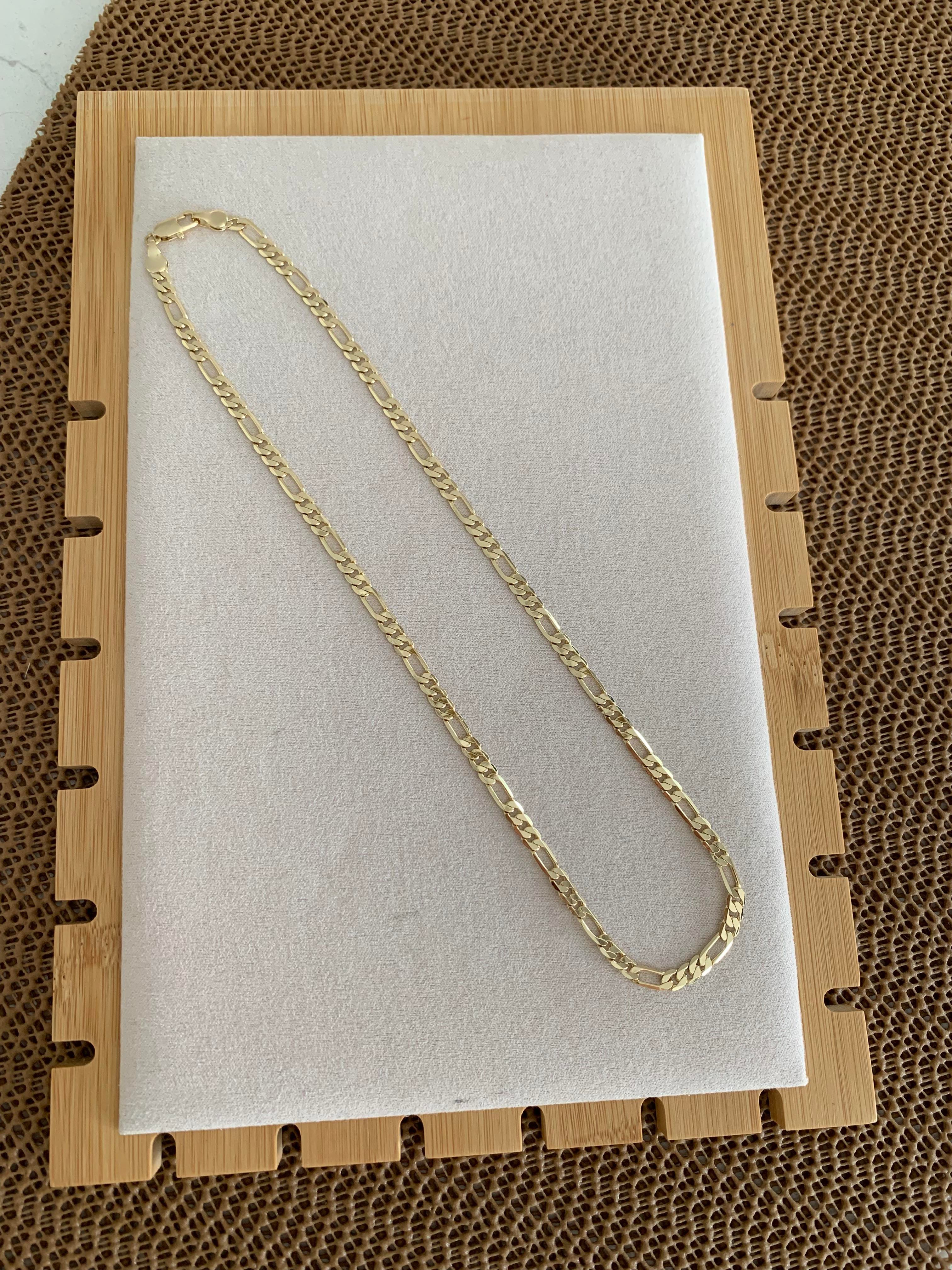 Vip Gold 45 Cm İç İçe Geçme Klasik Zincirli Kolye