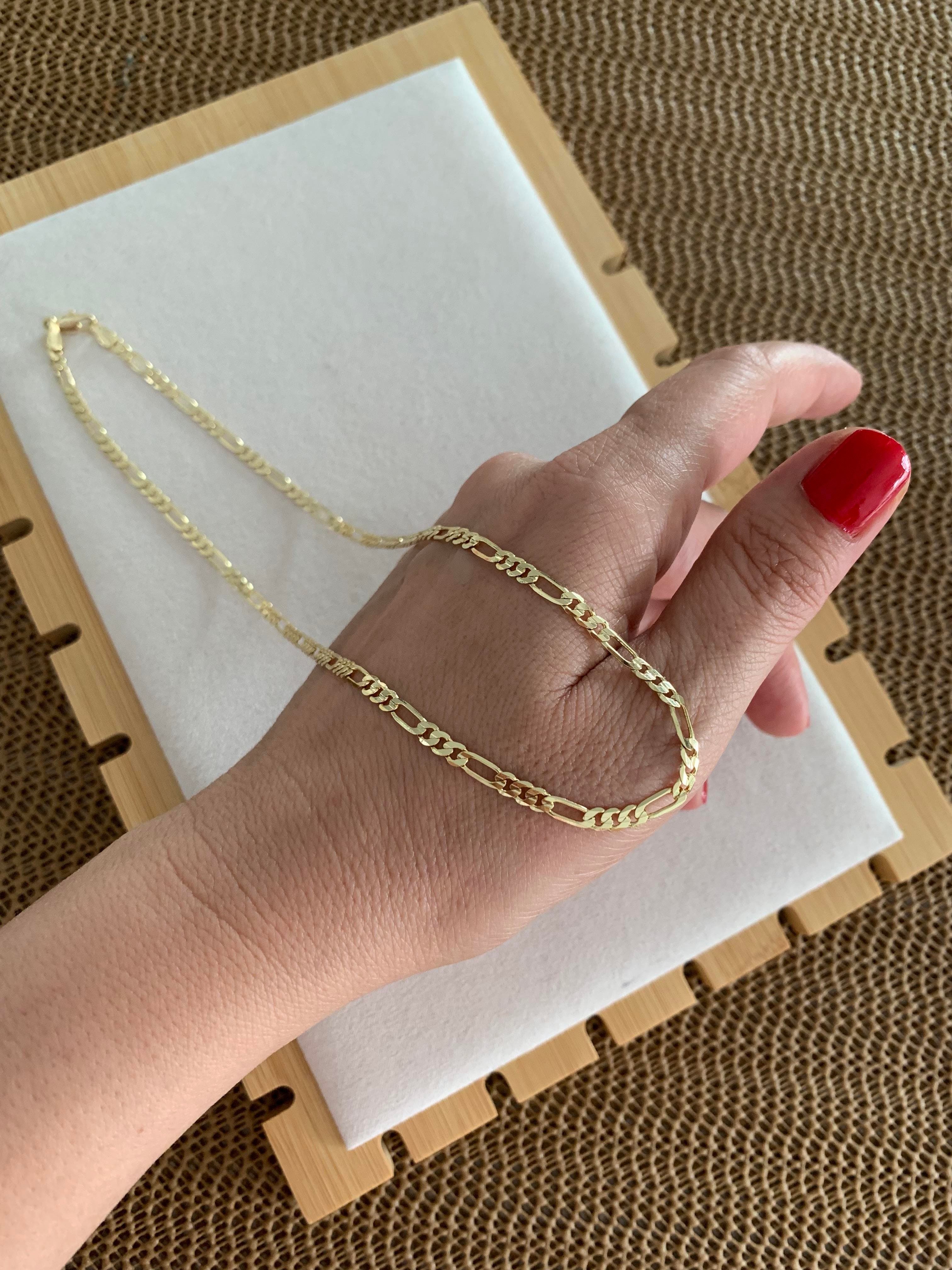 Vip Gold 45 Cm İnce İç İçe Geçme Klasik Zincir Kolye