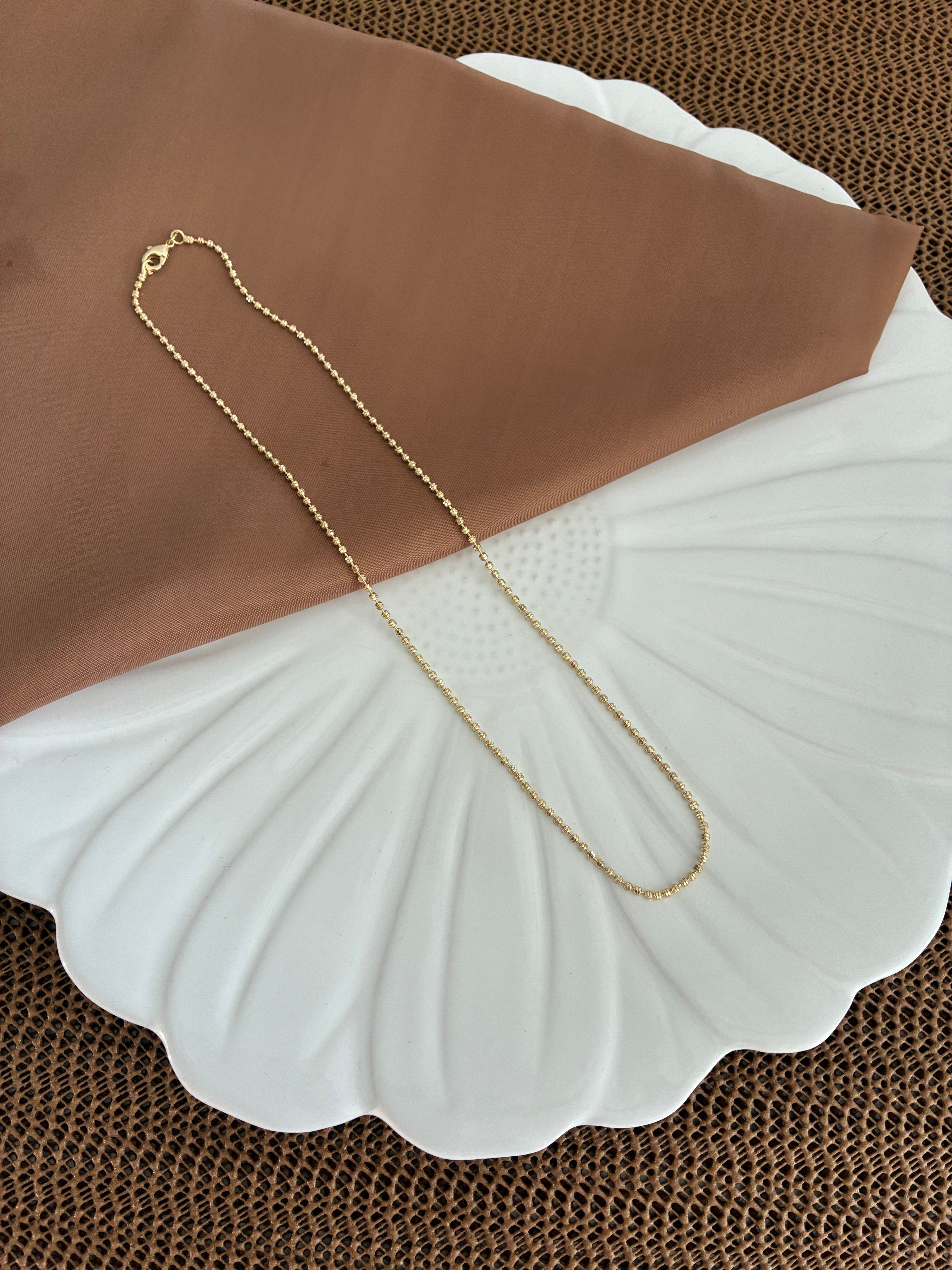 Vip Gold 45 Cm Mini Dorika Kolye