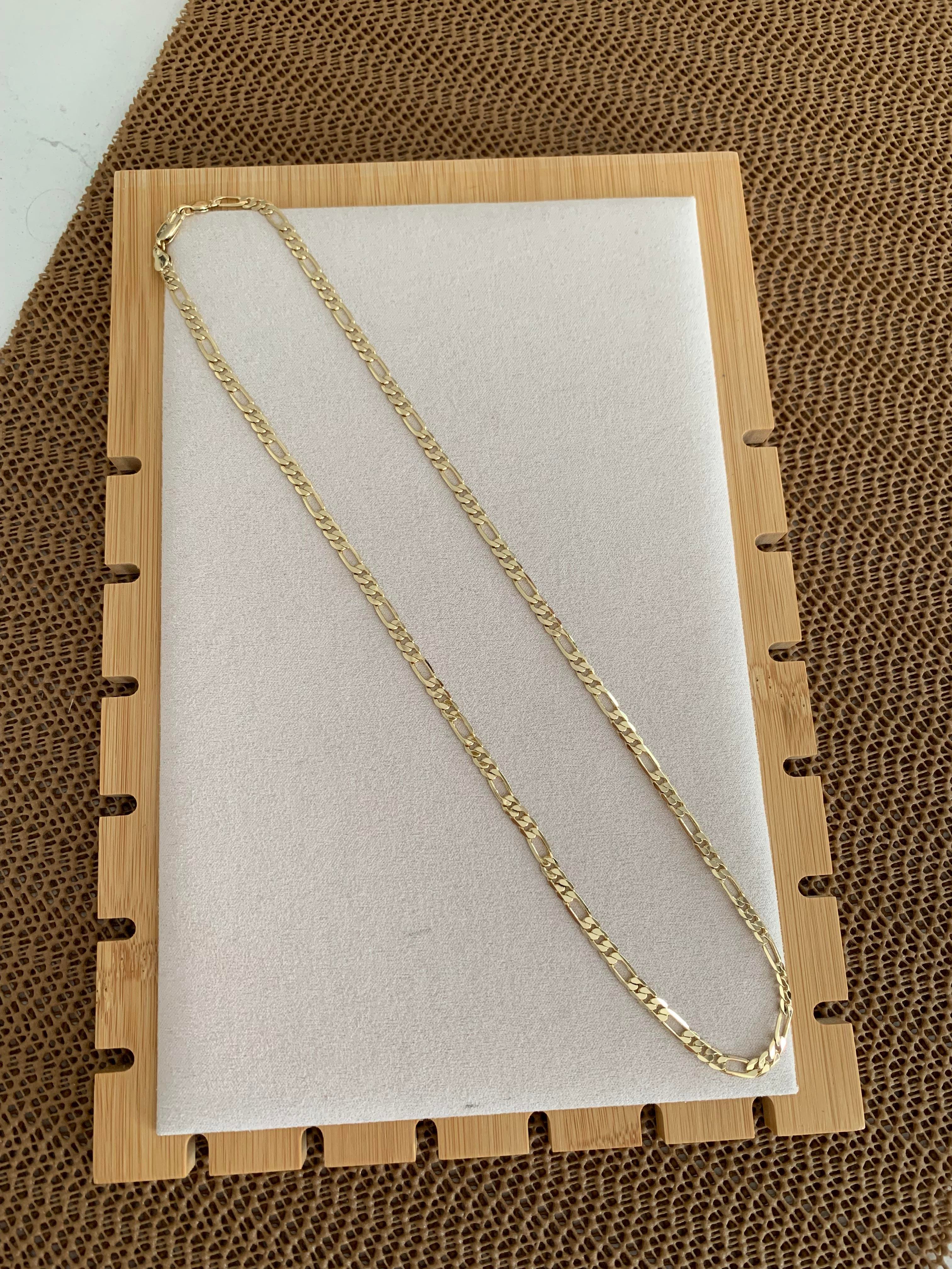 Vip Gold 54 Cm İç İçe Geçme Klasik Zincirli Kolye