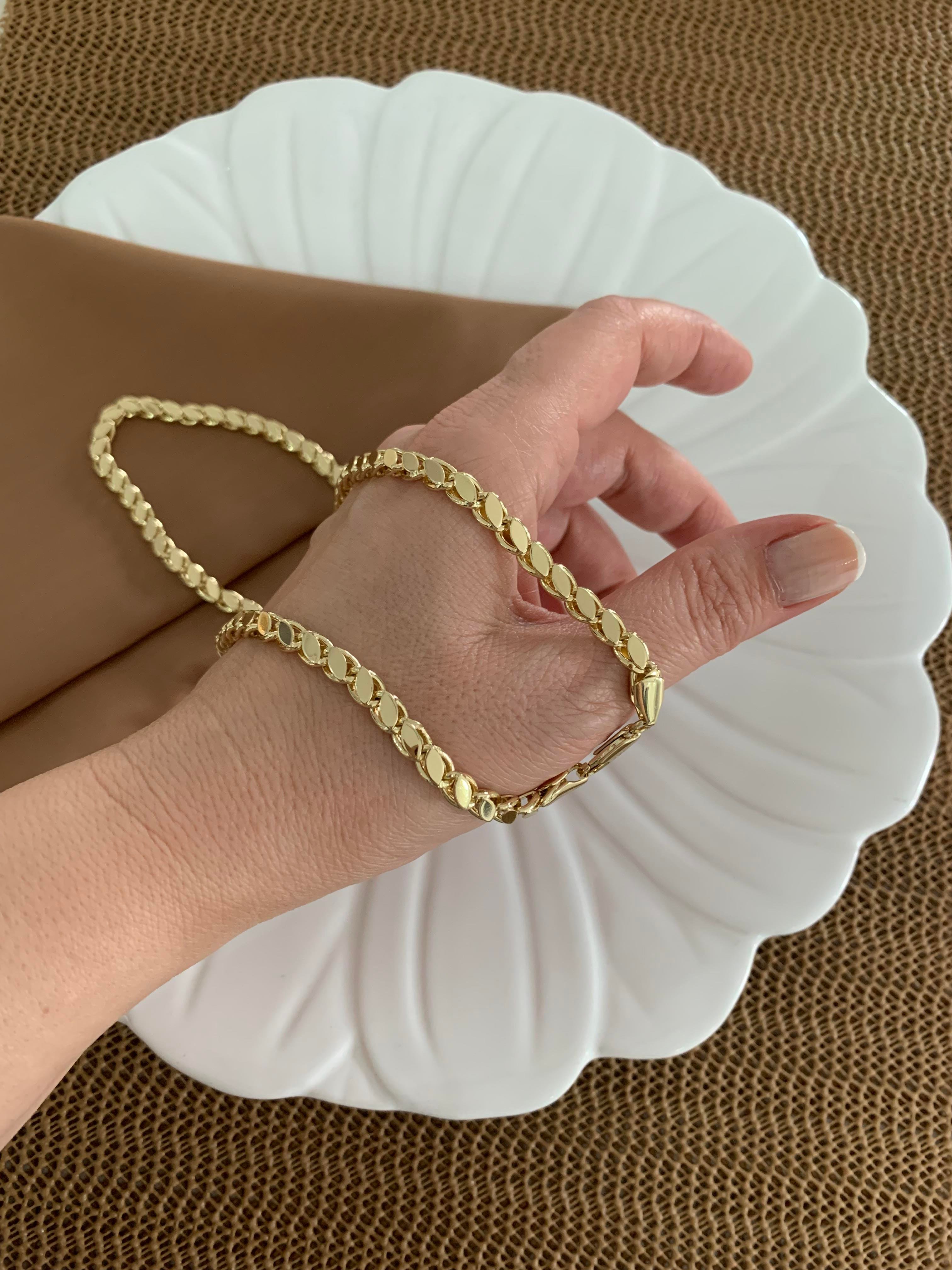 Vip Gold 59 Cm Arpa Zincirli Kolye
