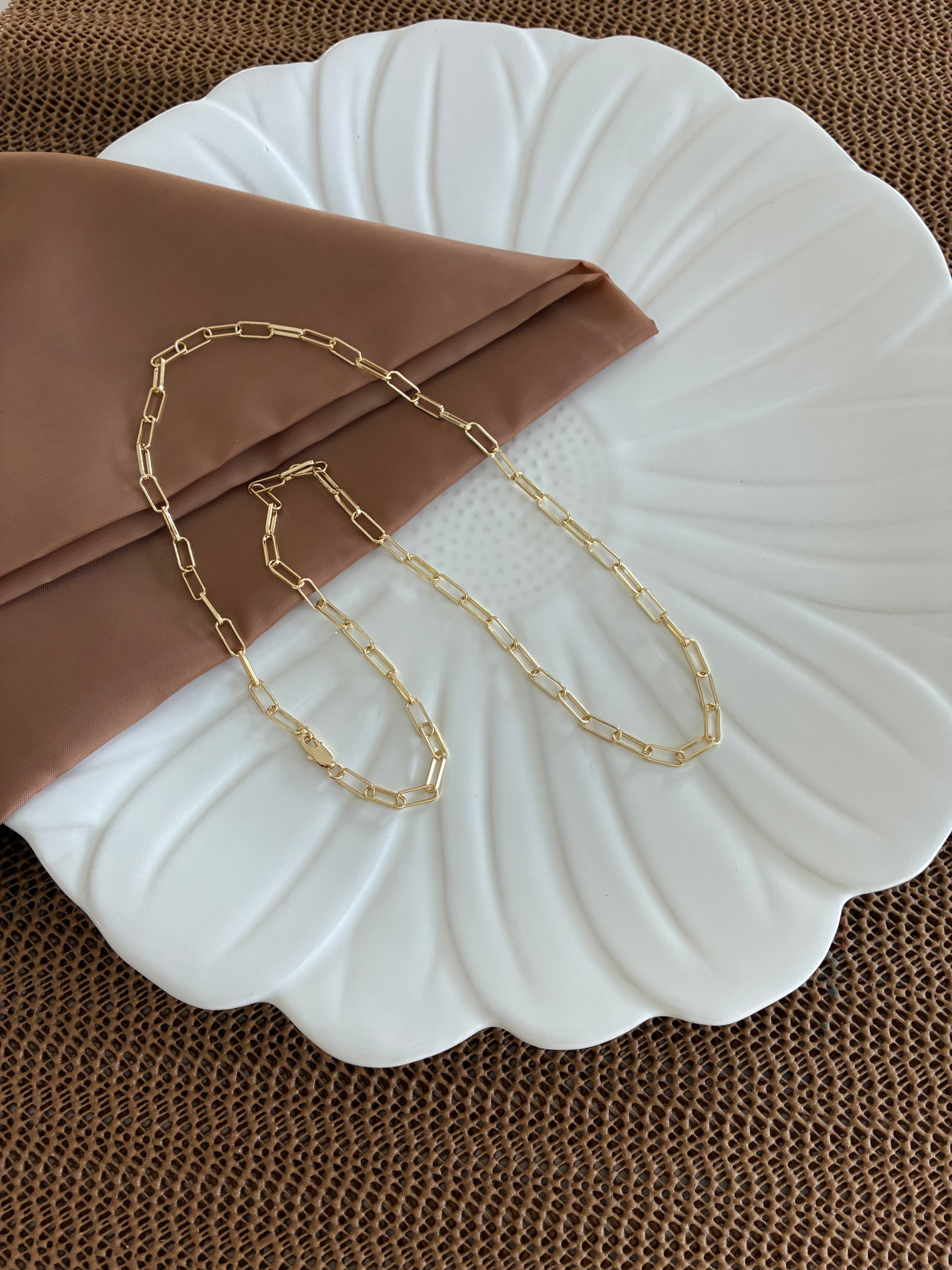 Vip Gold 60 Cm Ataç Zincirli Kolye