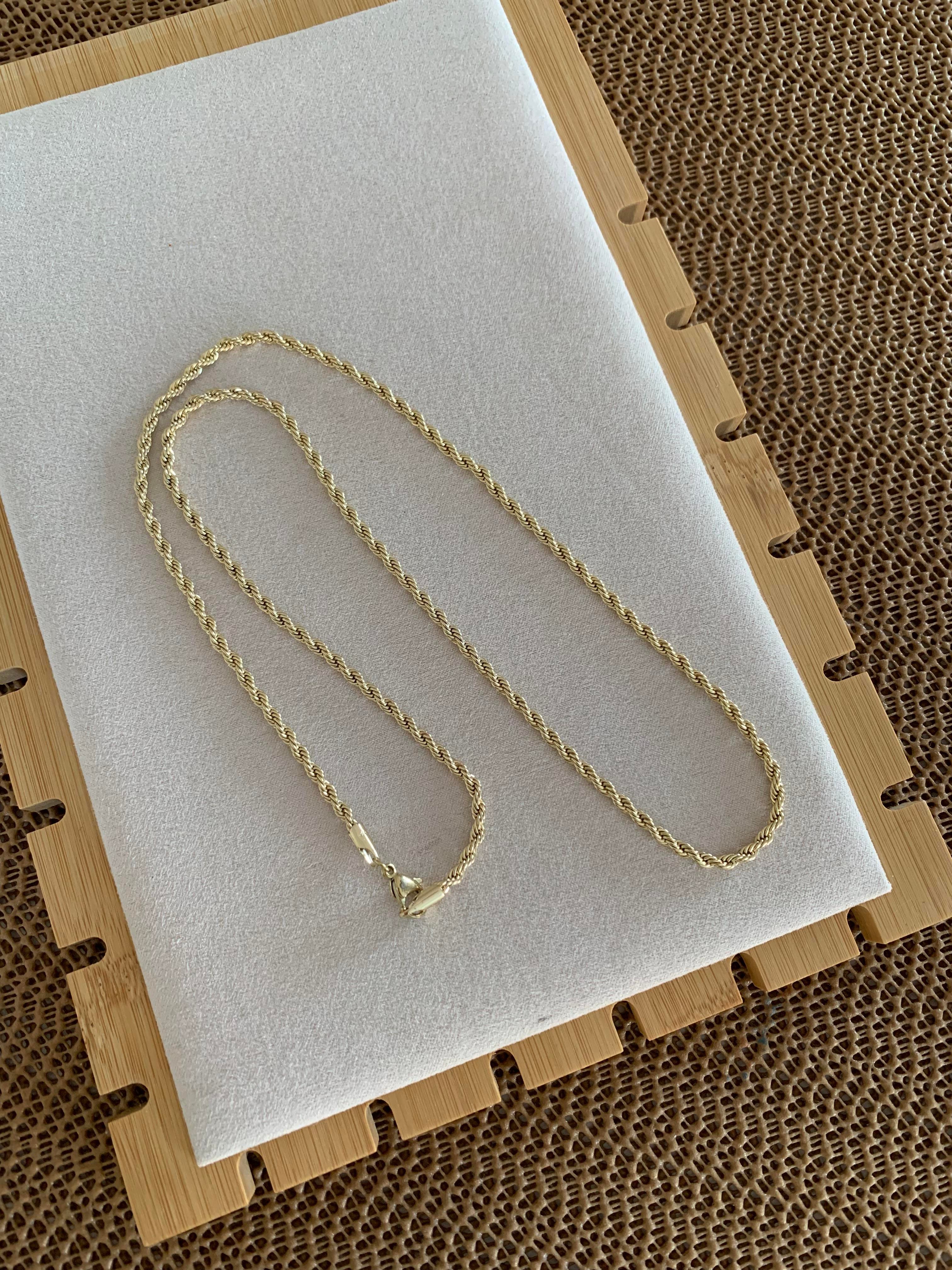 Vip Gold 60 Cm Burgu Zincir Kolye