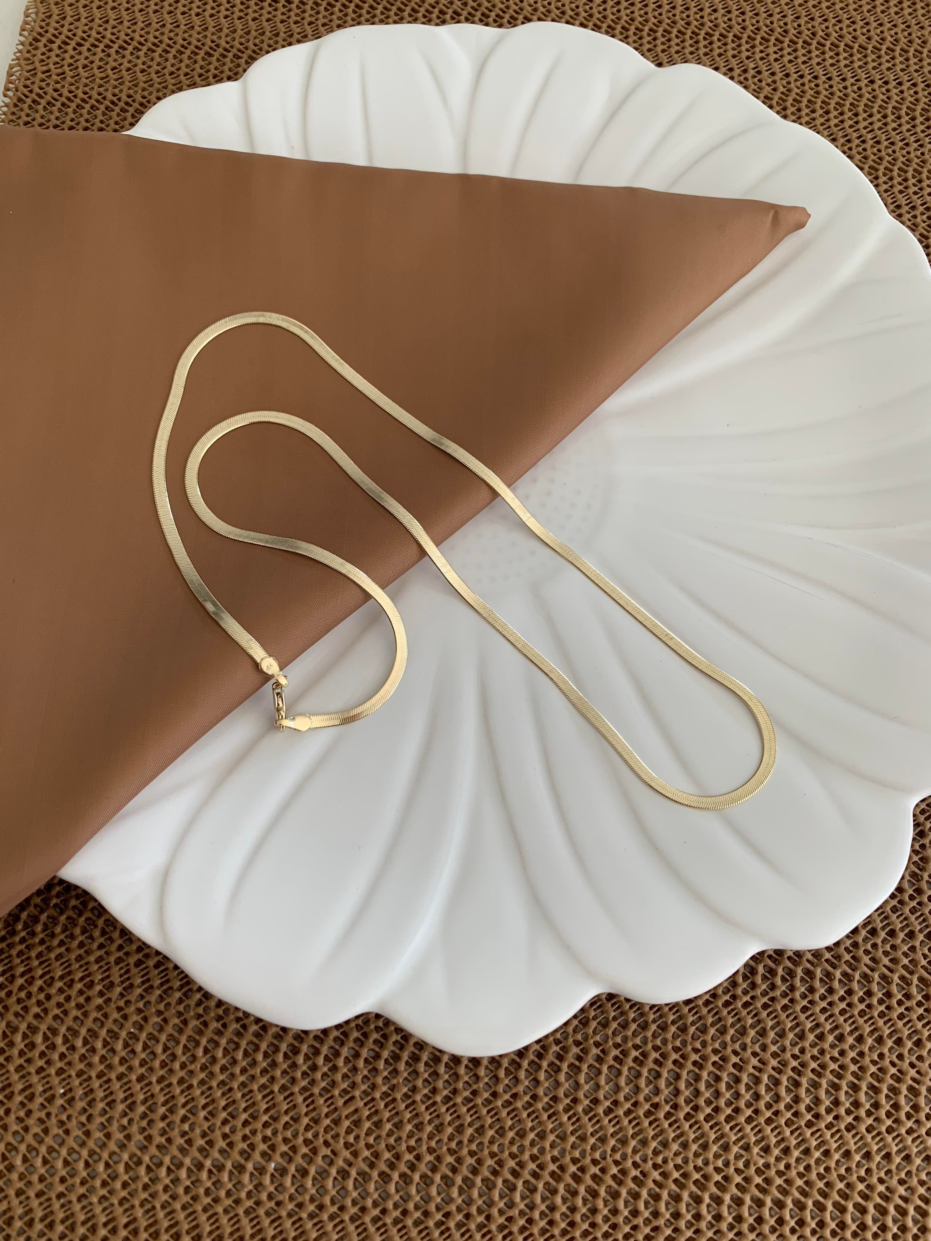 Vip  Gold 60 Cm İnce 1mm İtalyan Zincir Kolye