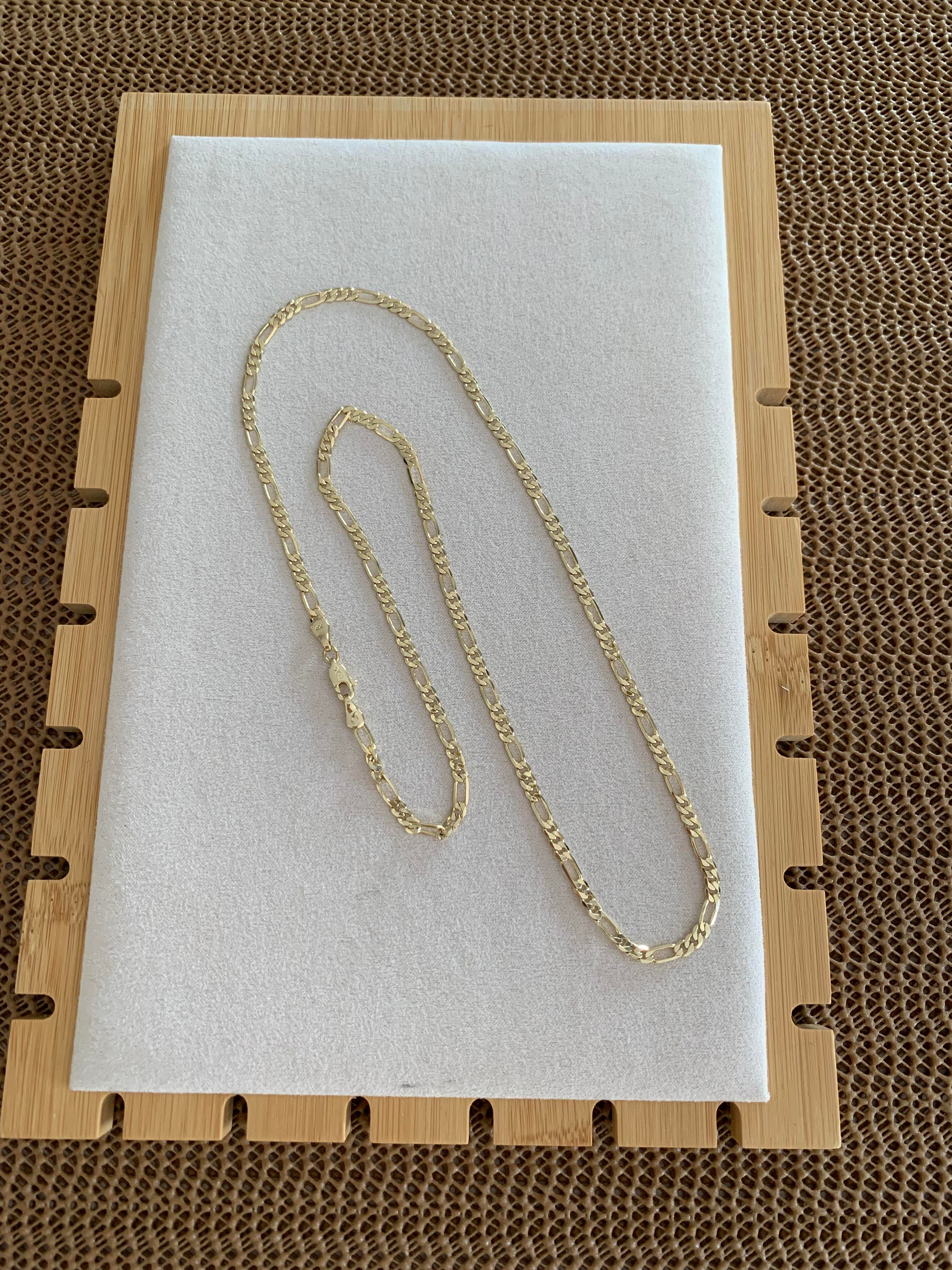 Vip Gold 60 Cm İnce İç İçe Geçme Klasik Zincirli Kolye