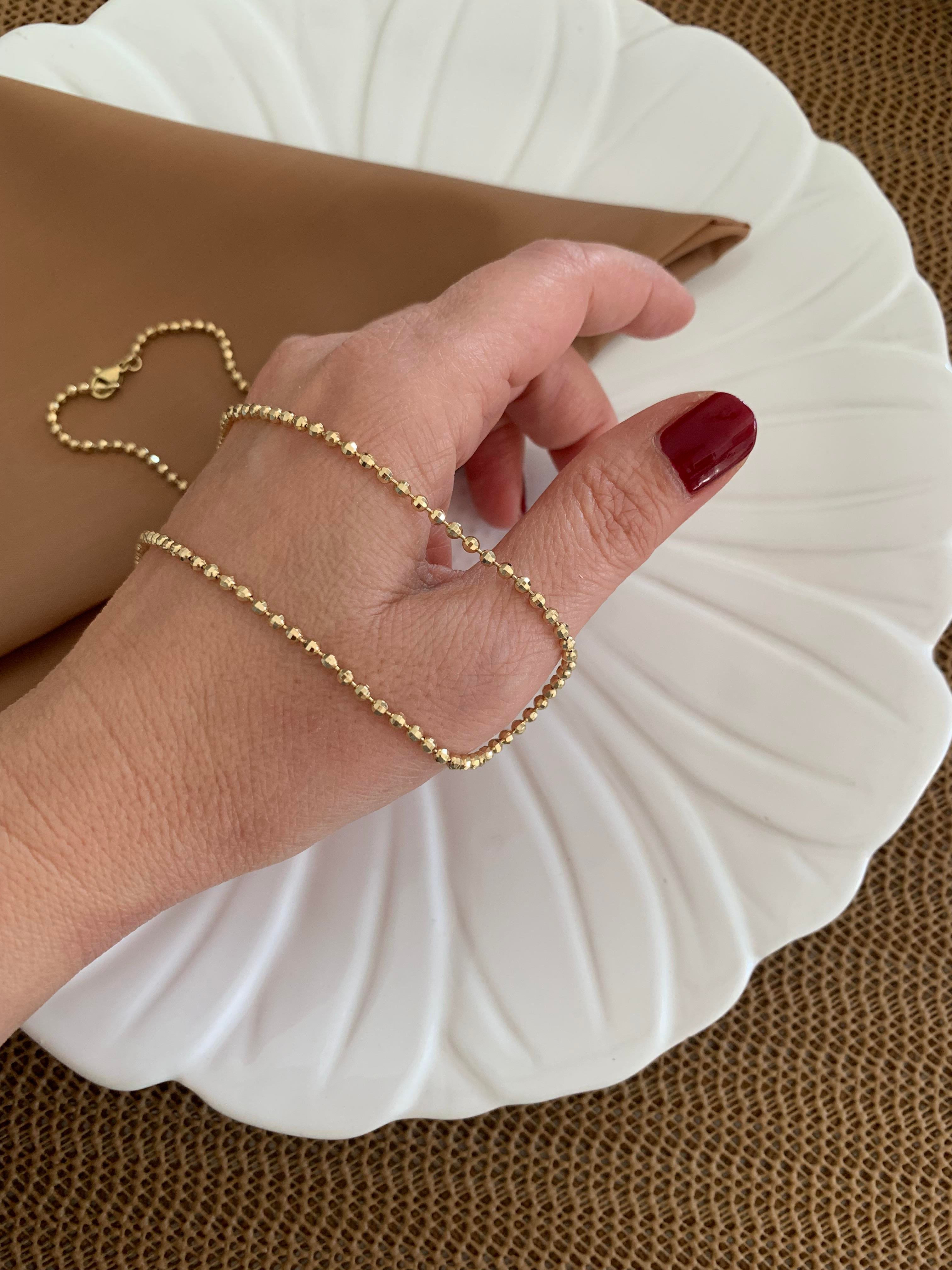 Vip Gold 60 Cm Pırıltılı Orta Boy Disko Top Kolye