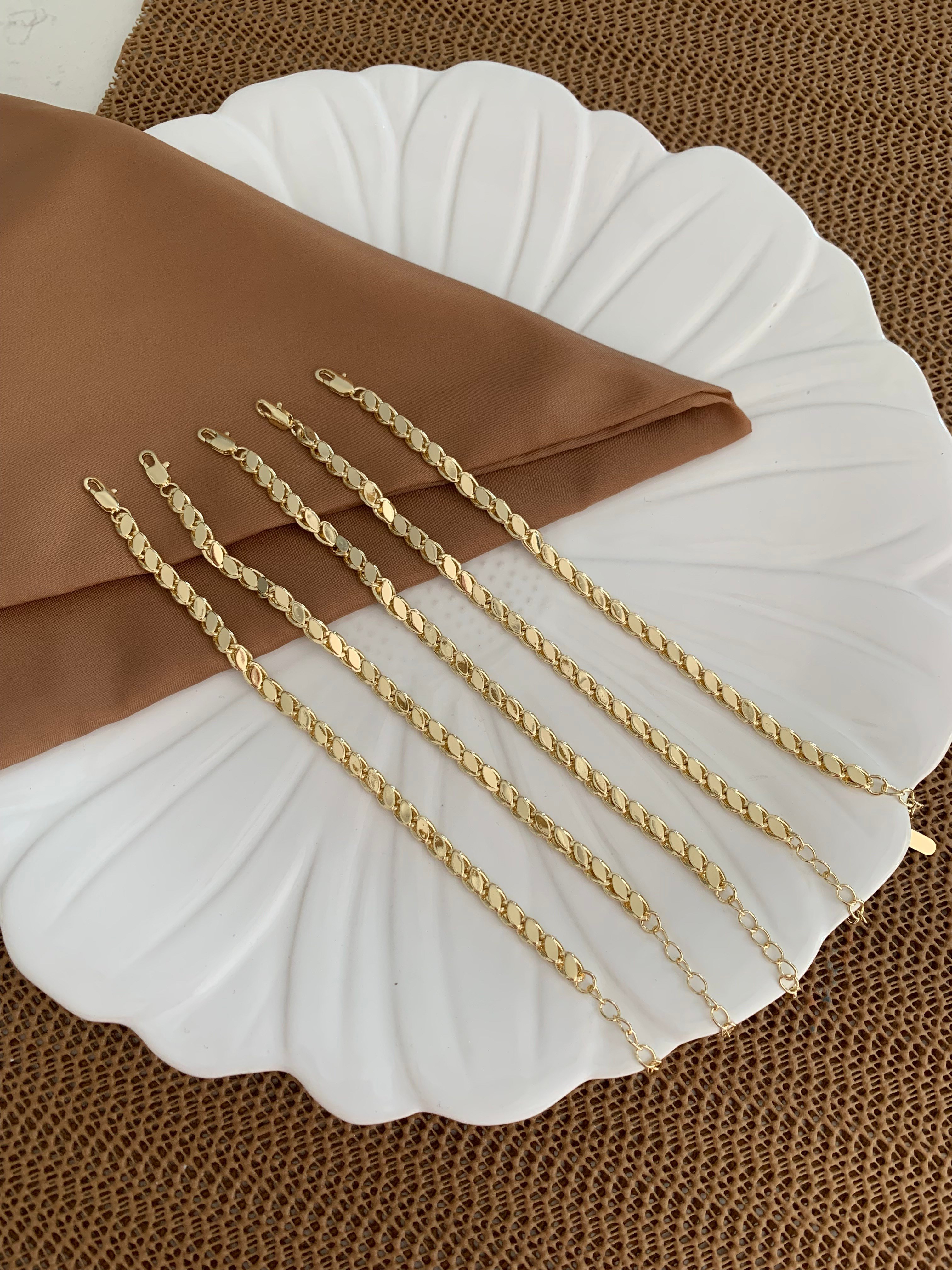 Vip Gold Arpa Zincir Bileklik
