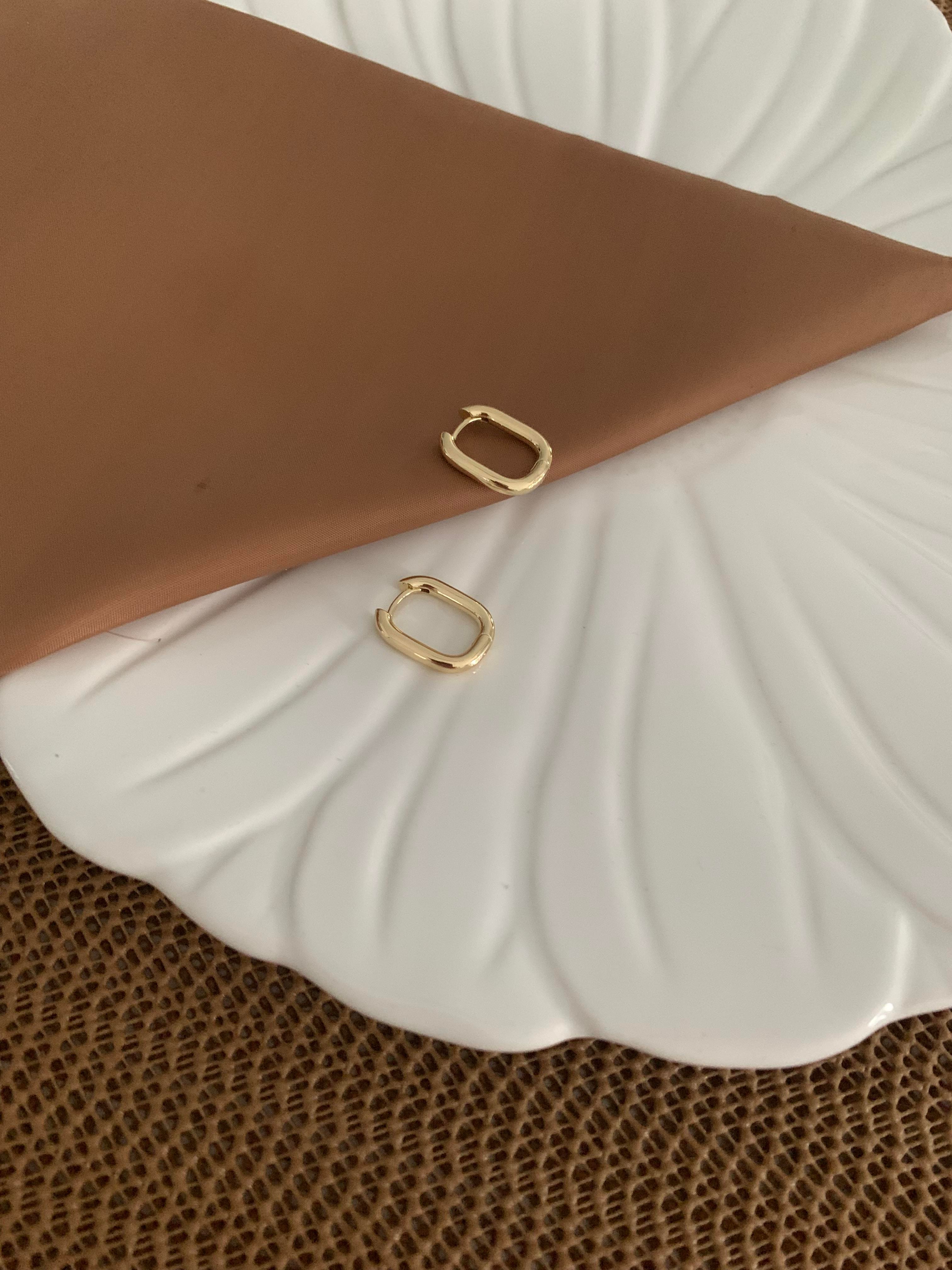 Vip Gold Plaka U Küpe