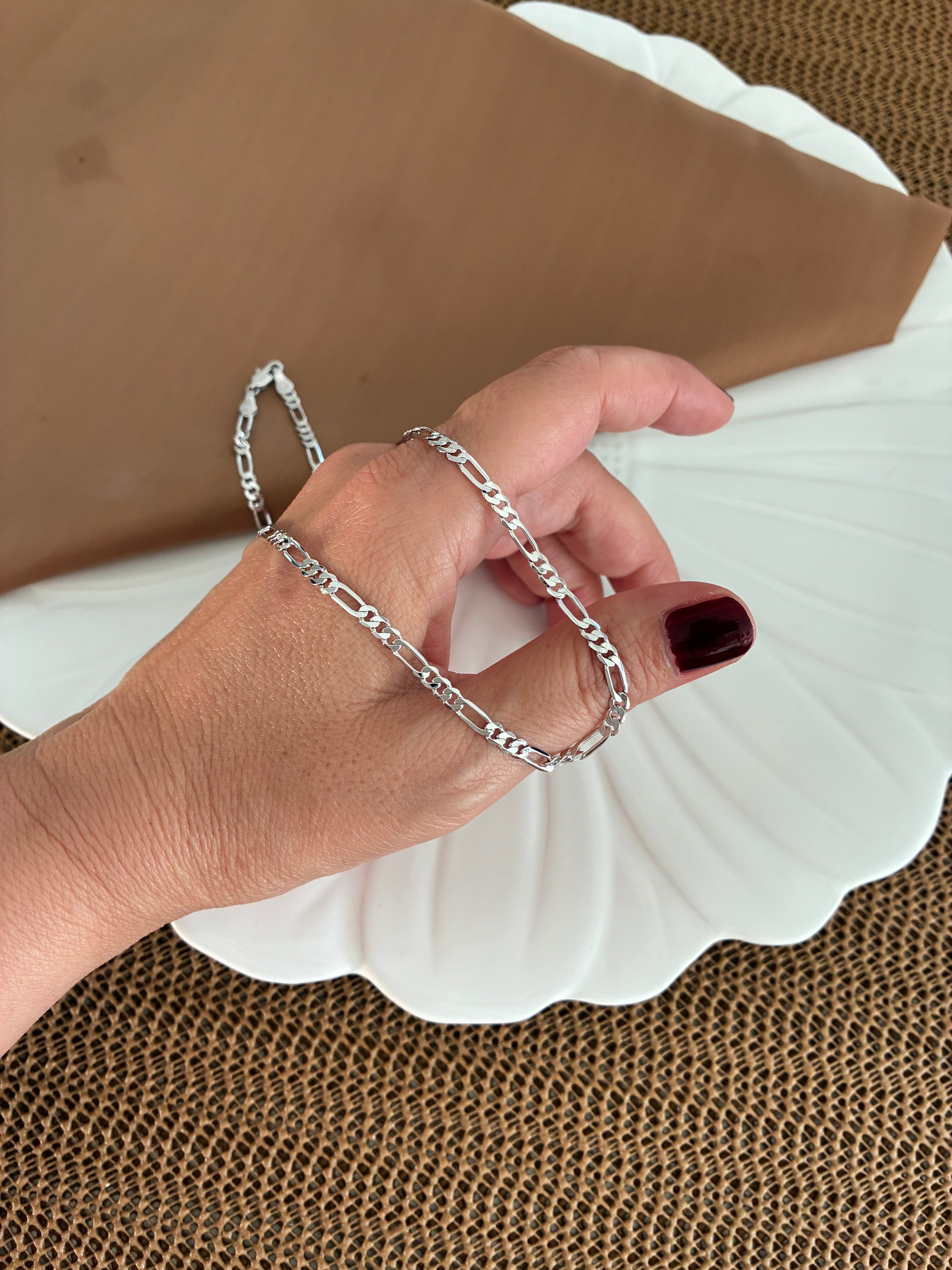 Vip Gümüş 45 Cm İnce Klasik Zincir Kolye