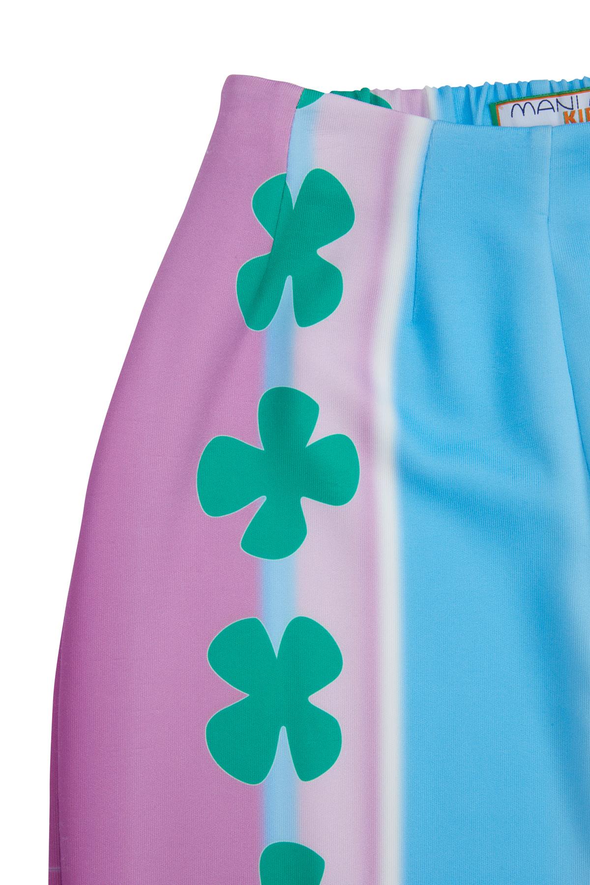 Belden Lastikli Desenli Eşofman