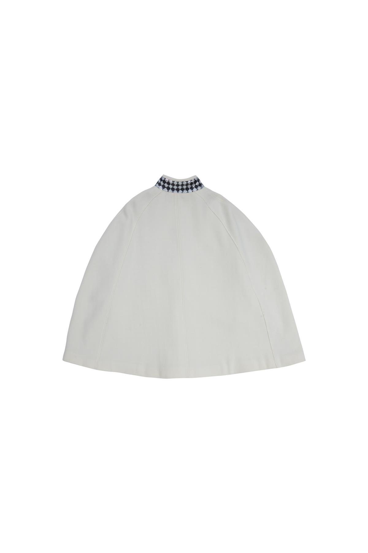 Dama Desenli Ekru Kaban