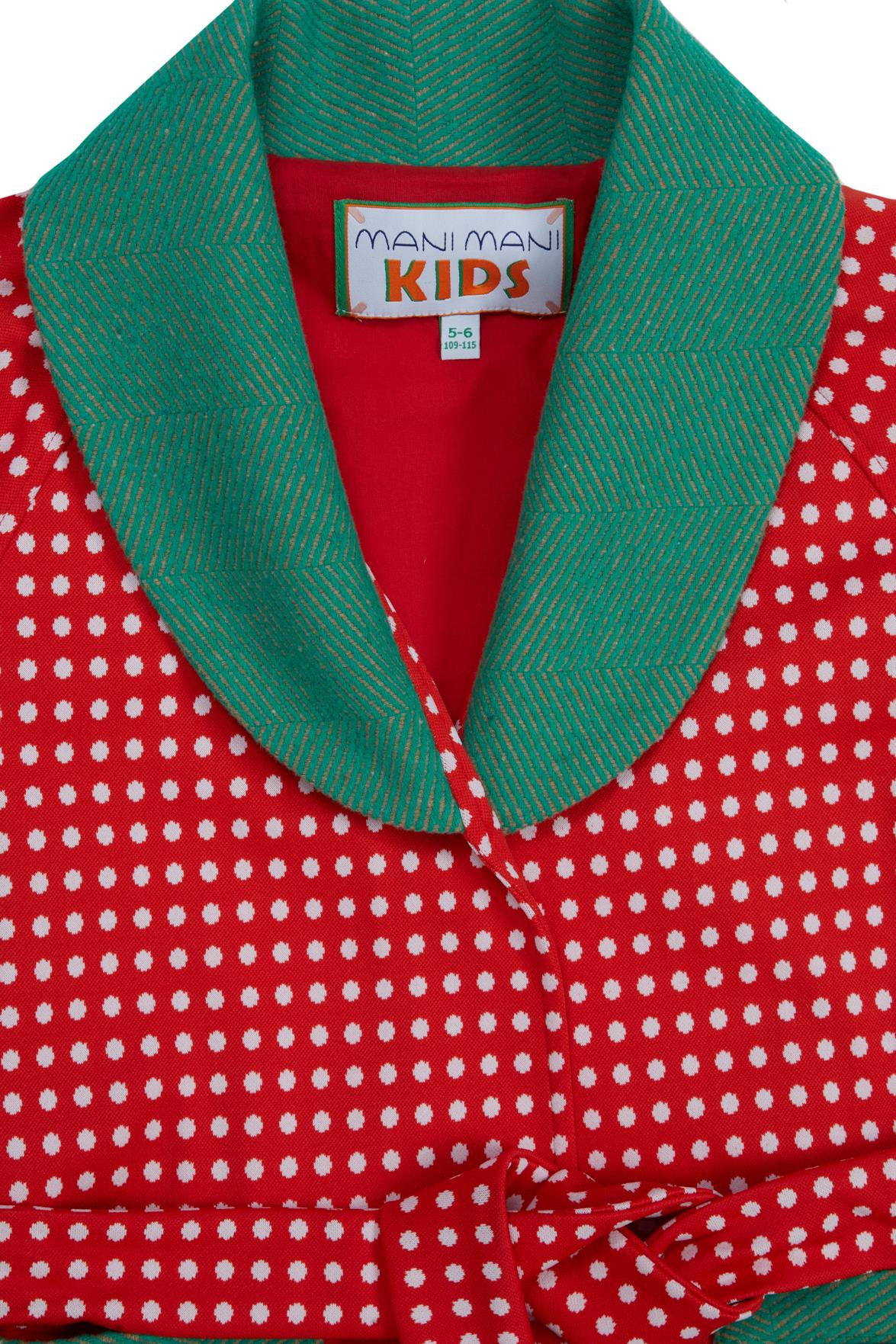 Etiket Detaylı Desenli Astarlı Röpteşambır