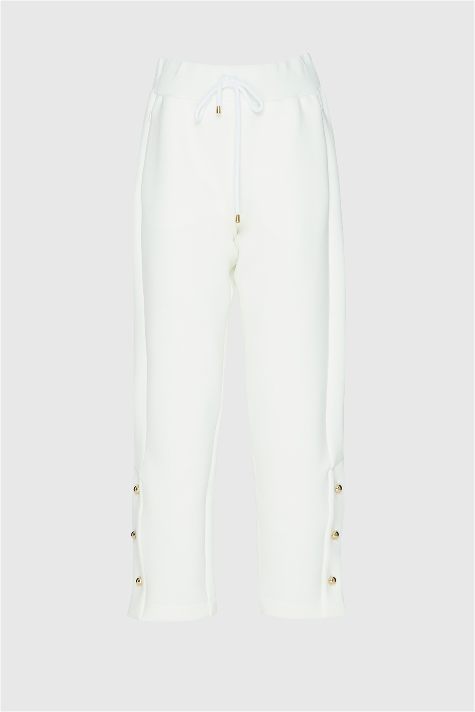 Gold Dügme Detaylı Jogger Pantolon