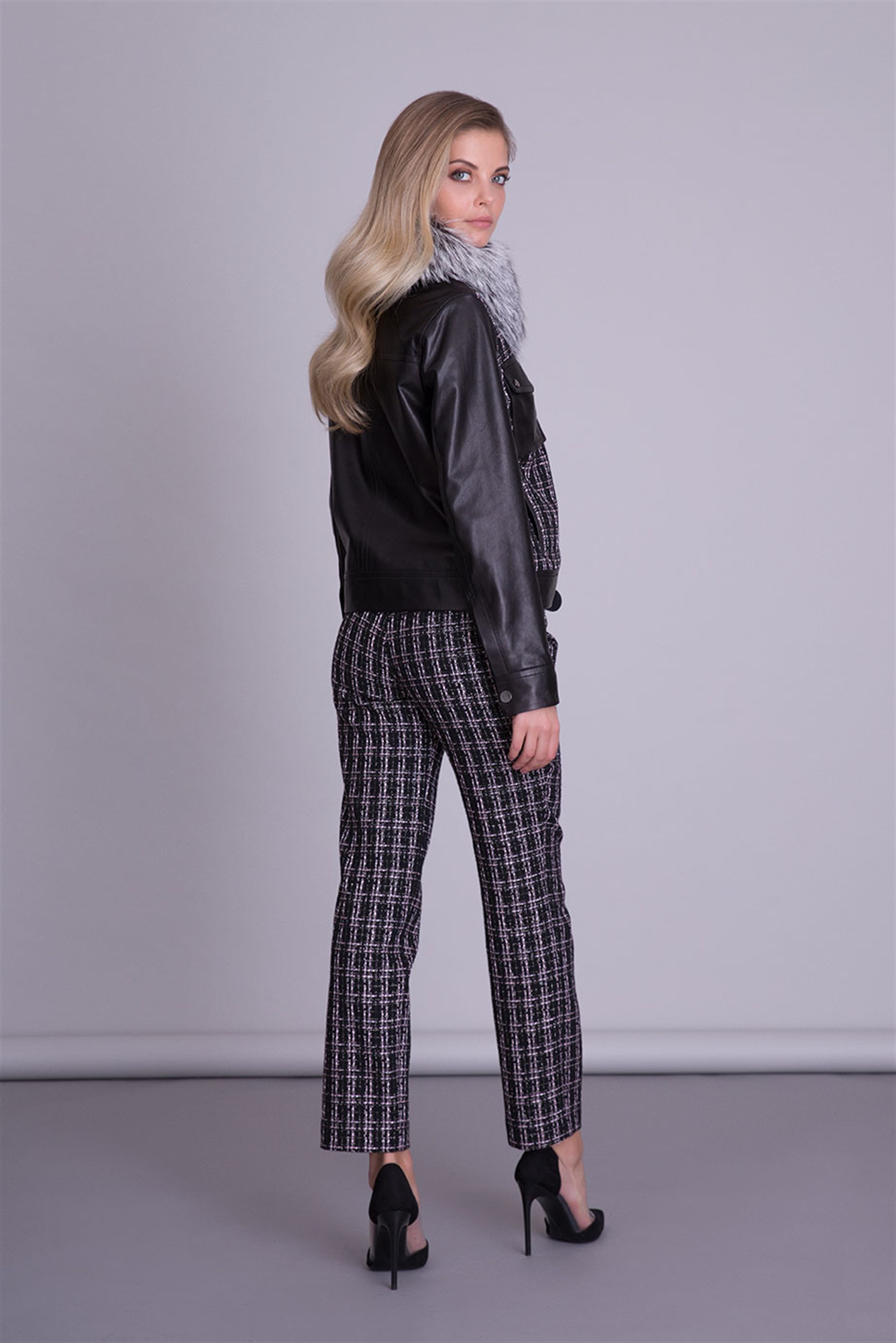 Classic Ankle Length Pink Pants