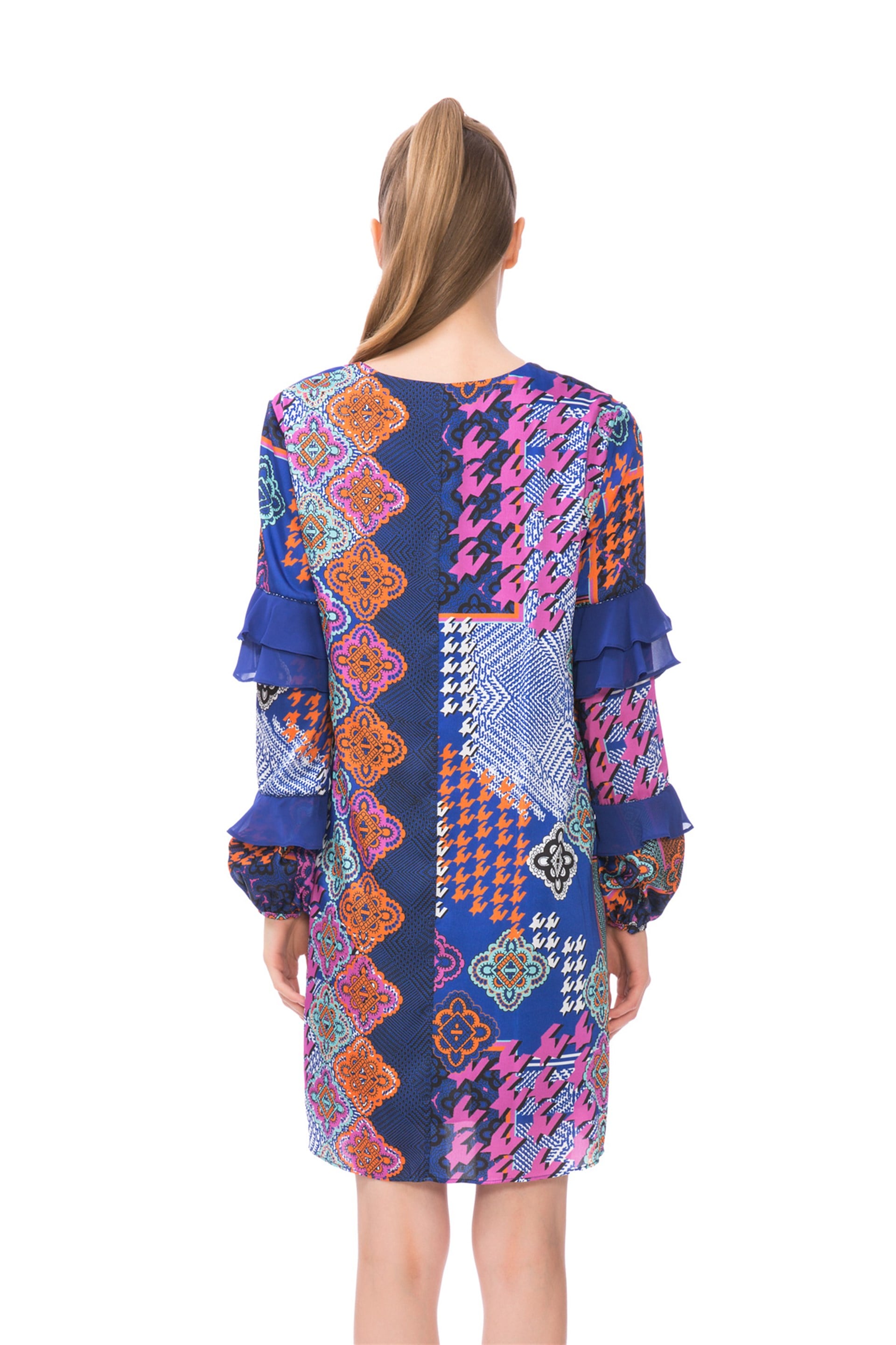 Embroidery Detailed Midi Dress