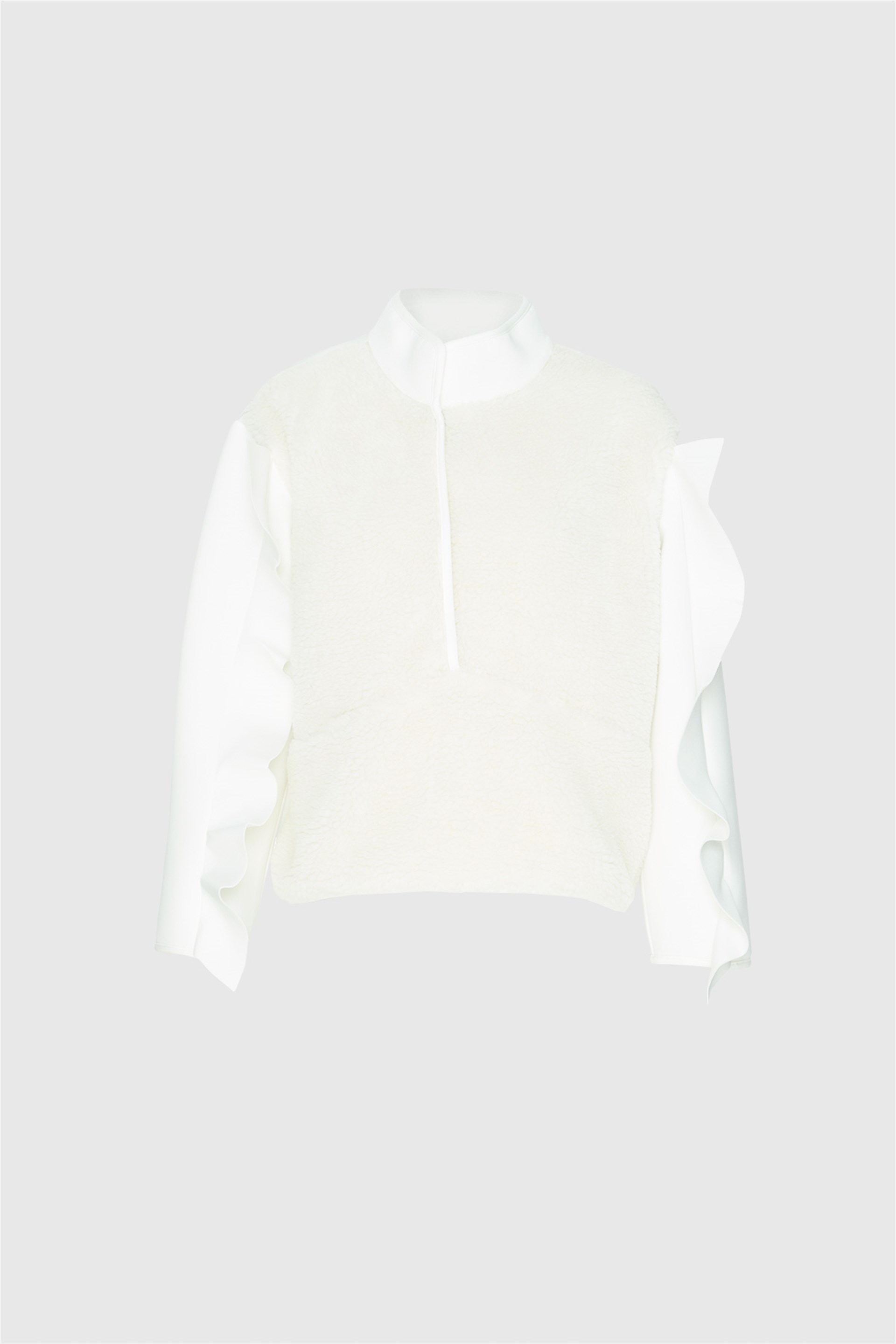 Sunifur Detailed Ruffle Top