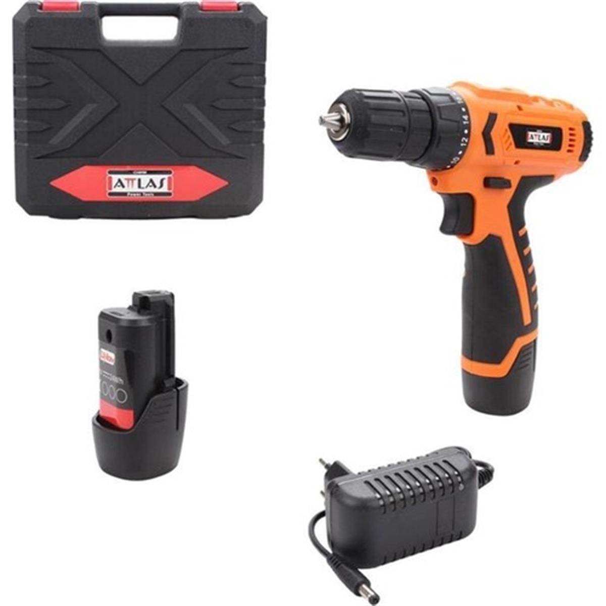 Attlas Eco V12-2 Lİ 12V 1.3AH Tek Akülü Matkap