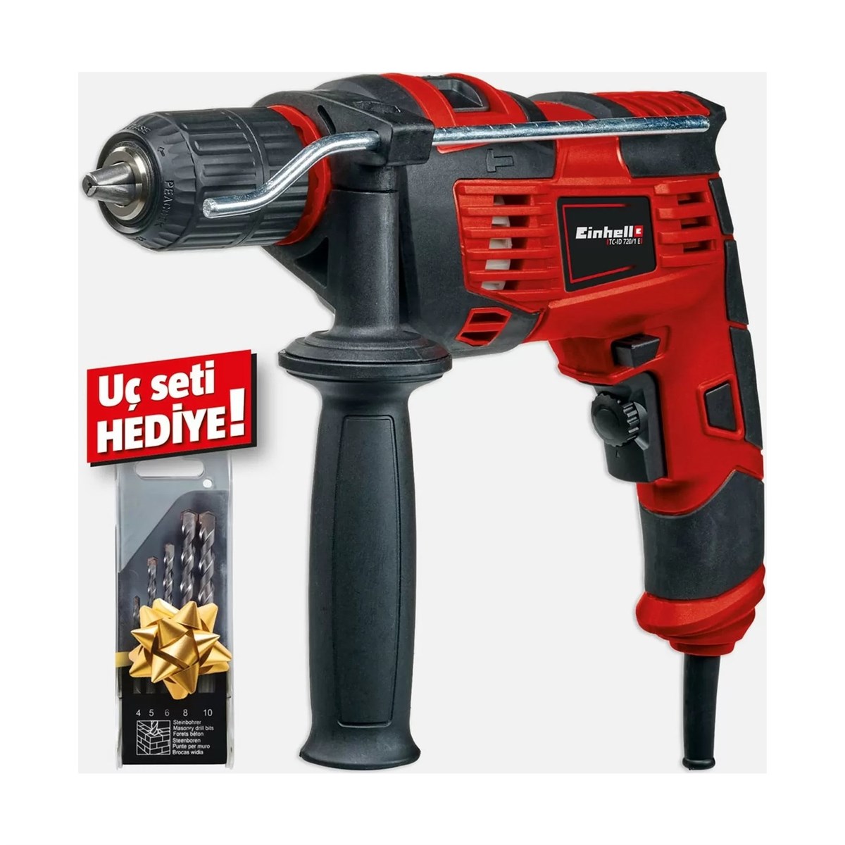Einhell Tc-Id 720/1 E Kit Darbeli Matkap