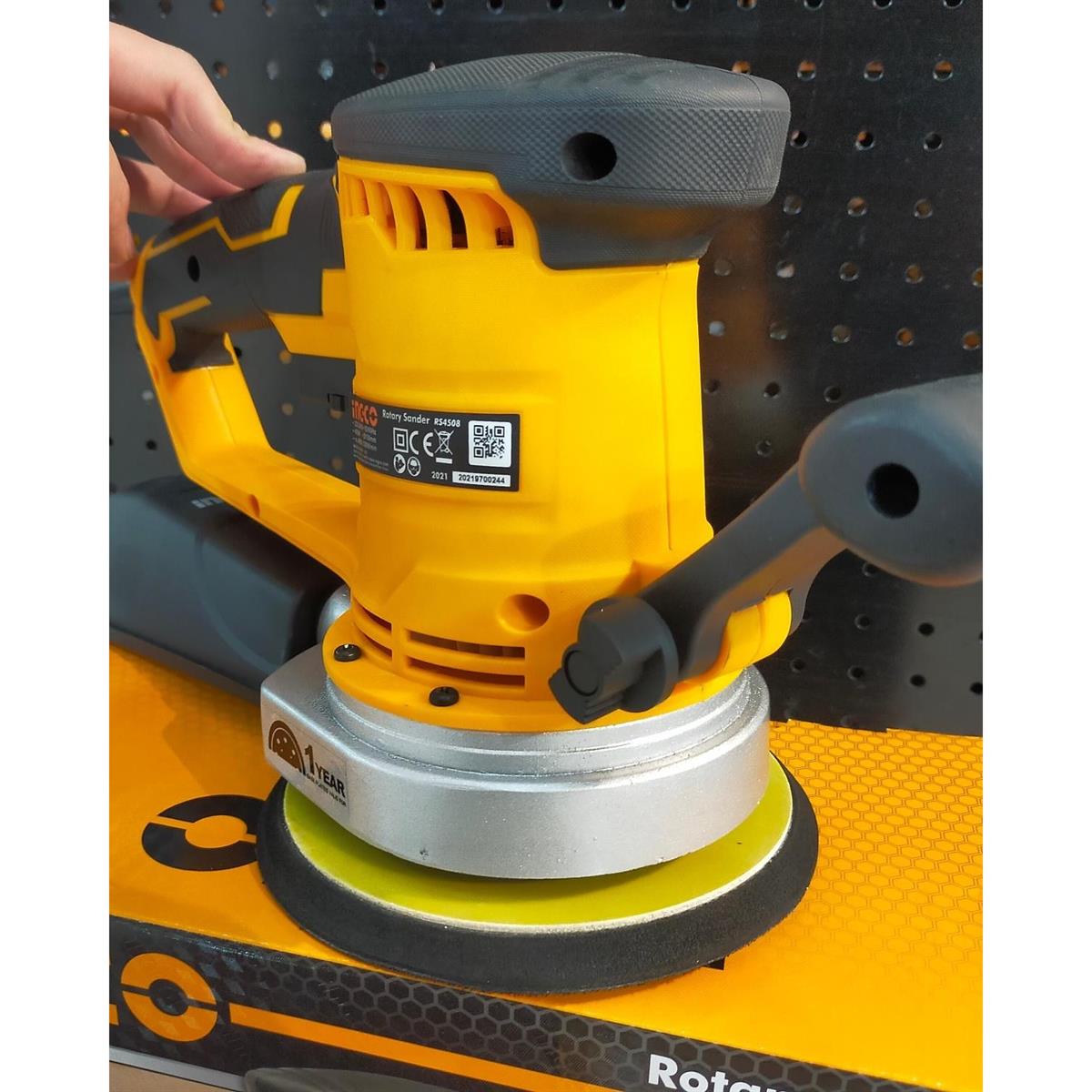 İngco 450W 150 Mm Döner Zımpara Makinesi RS4508