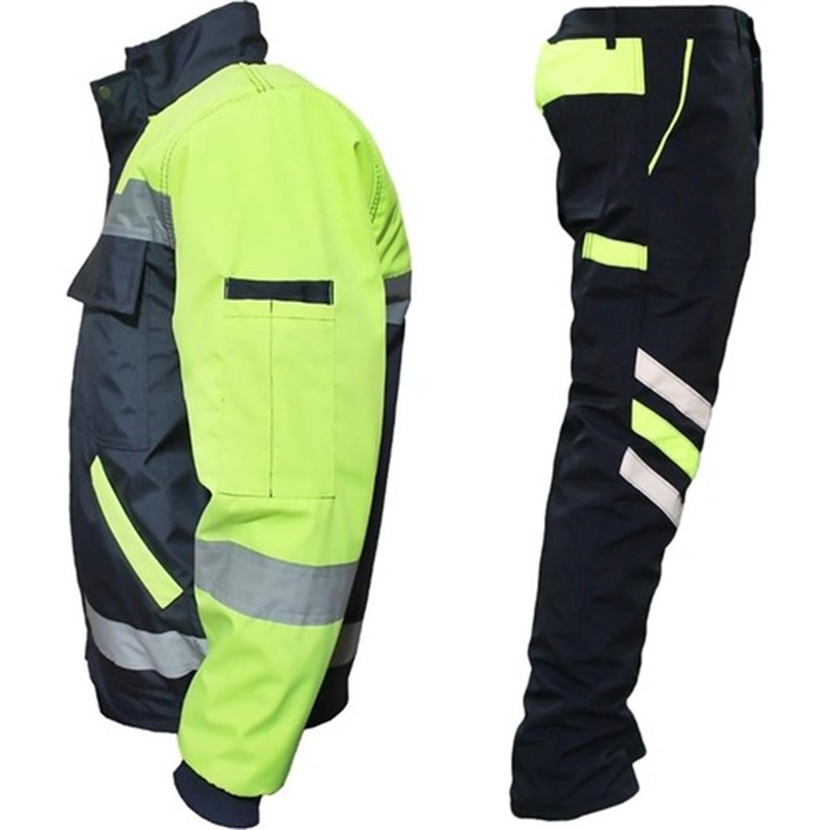 Ssm 0478 Su ve Rüzgar Geçirmez Soğuk Hava Kaban ve Pantolon Takımı