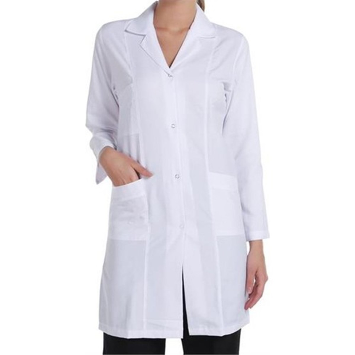 Ssm Uzun Kollu Bayan Doktor-Öğretmen Önlüğü