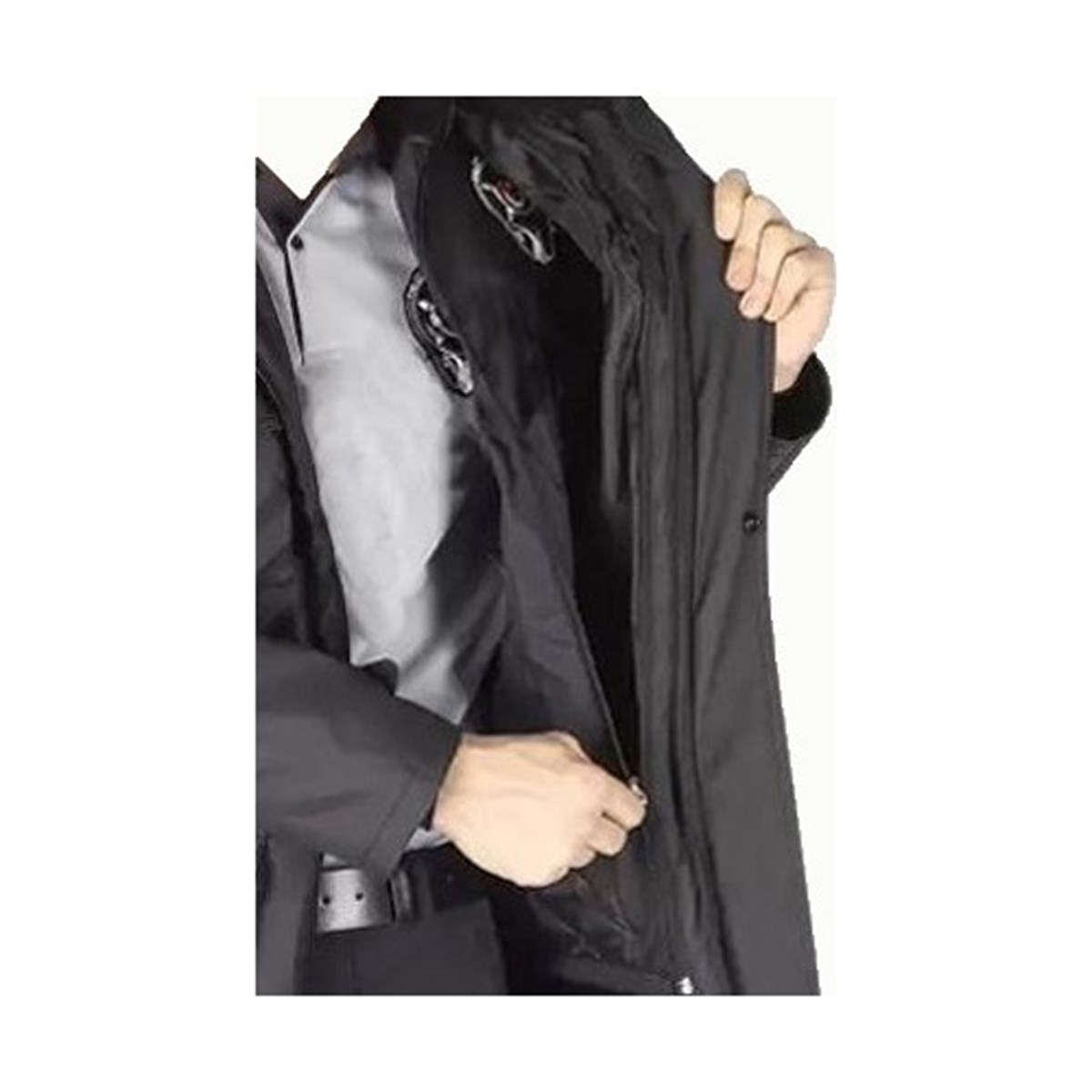 Ssm Yeni Tip Kamu Özel Güvenlik Dış Kaban ve Kaban Içi Mont Takım