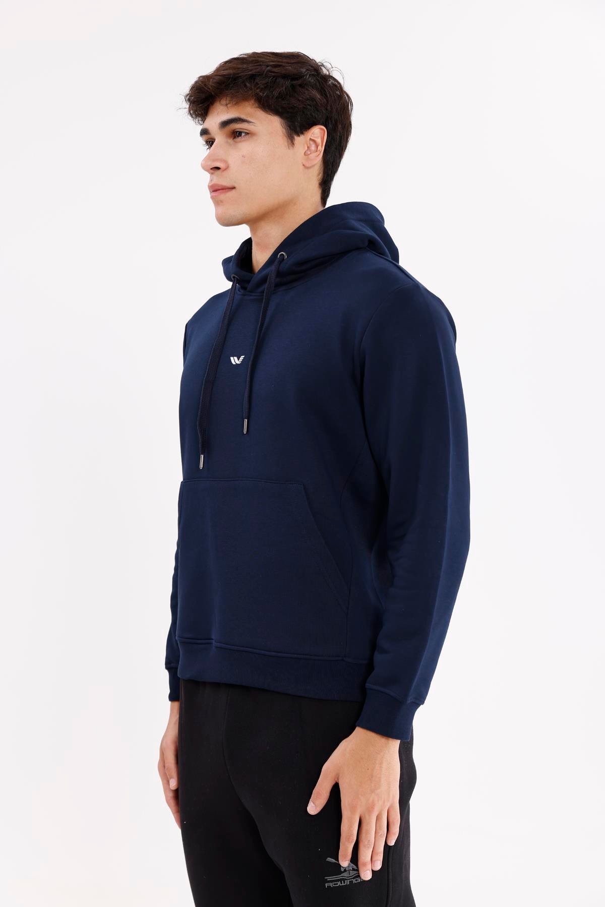 Kanguru Cepli Ayarlanabilir Kapüşonlu Sweatshirt