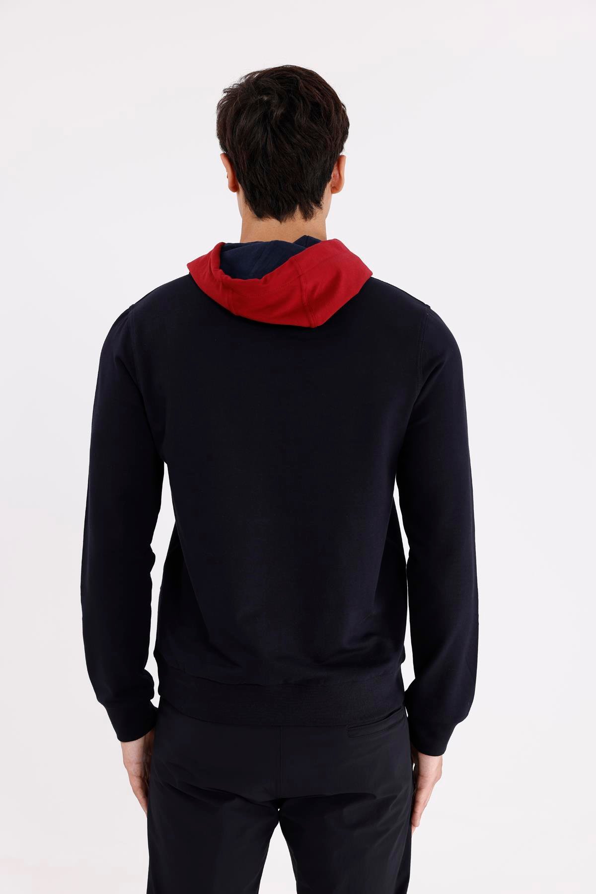 Kanguru Cepli Ayarlanabilir Kordonlu Ribana Manşetli Rahat Kesim Kapüşonlu Sweatshirt