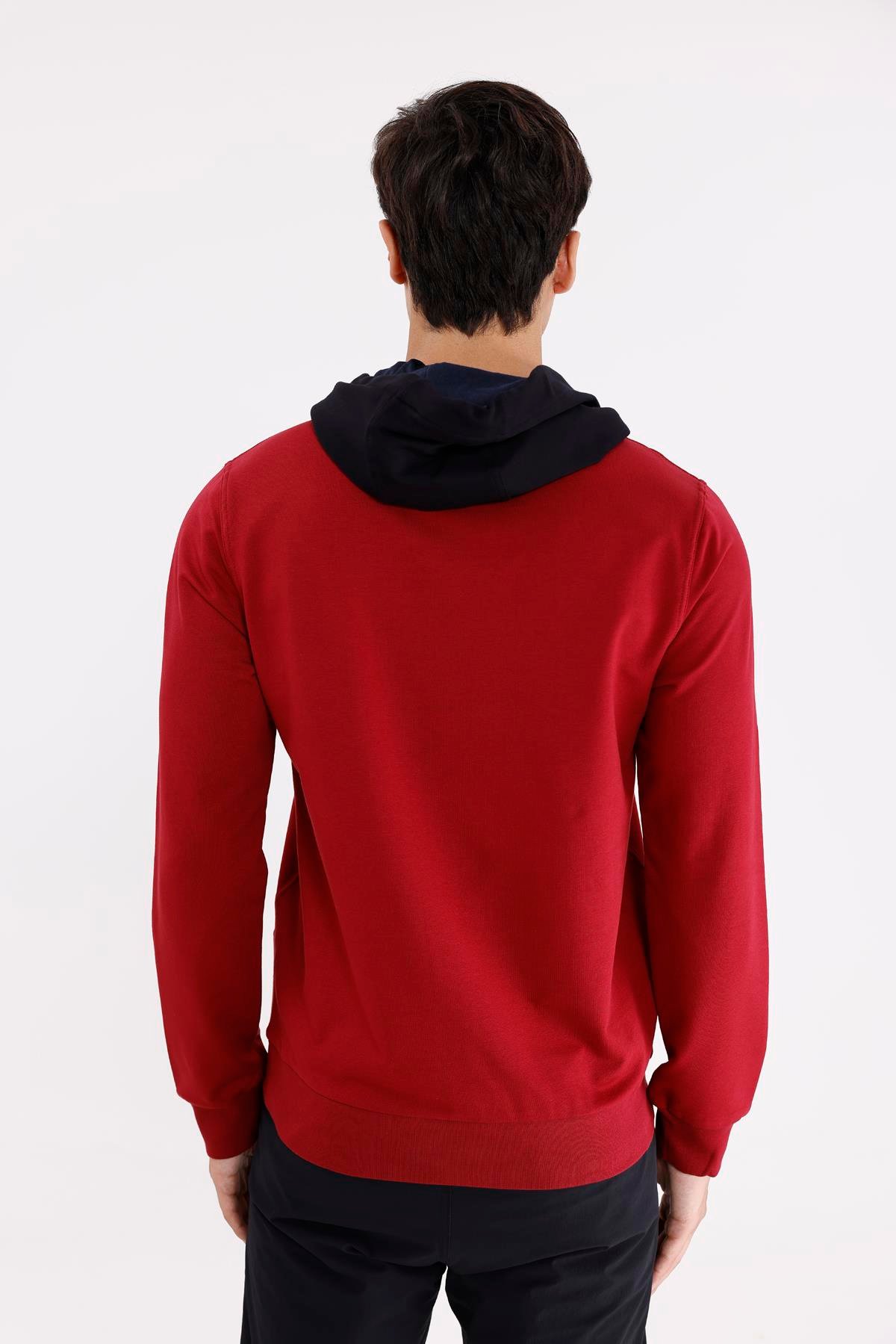 Kanguru Cepli Ayarlanabilir Kordonlu Ribana Manşetli Rahat Kesim Kapüşonlu Sweatshirt