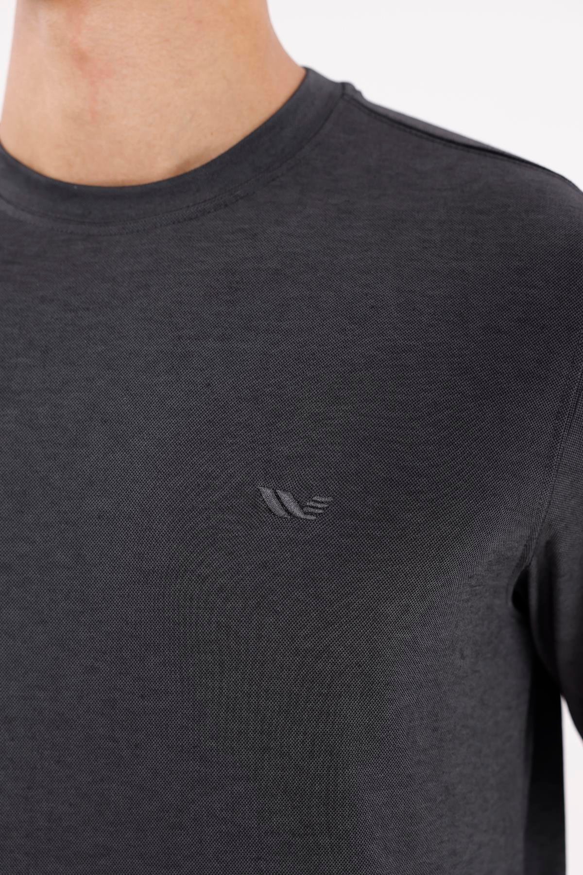 Merserize Efektli Yumuşak Doku Ayarlanabilir Kapüşonlu Rahat Kalıp Kapüşonlu Sweatshirt