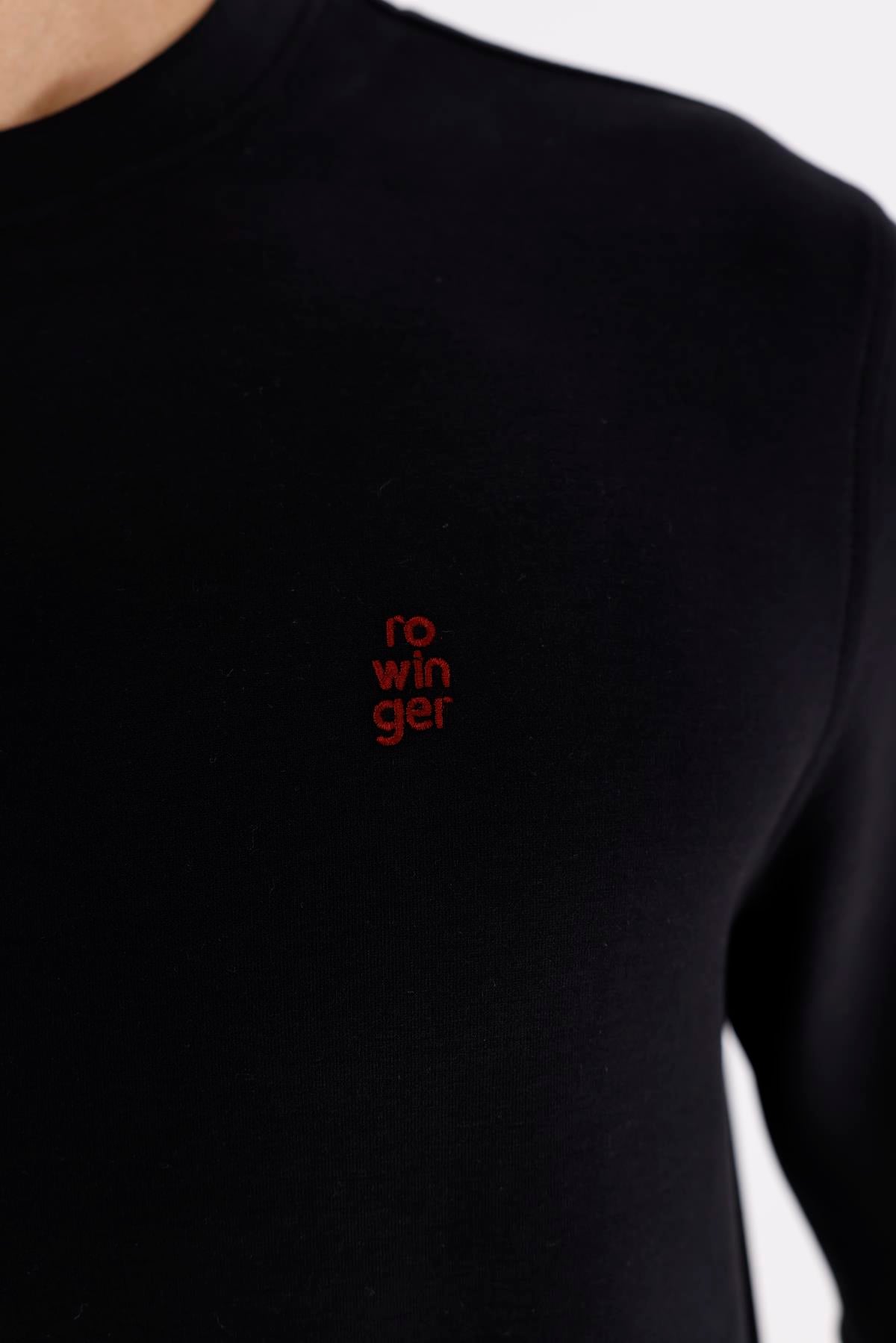 Modal Karışımlı Yumuşak Dokulu Rahat Kalıp Esnek Kullanım Sunan Sweatshirt