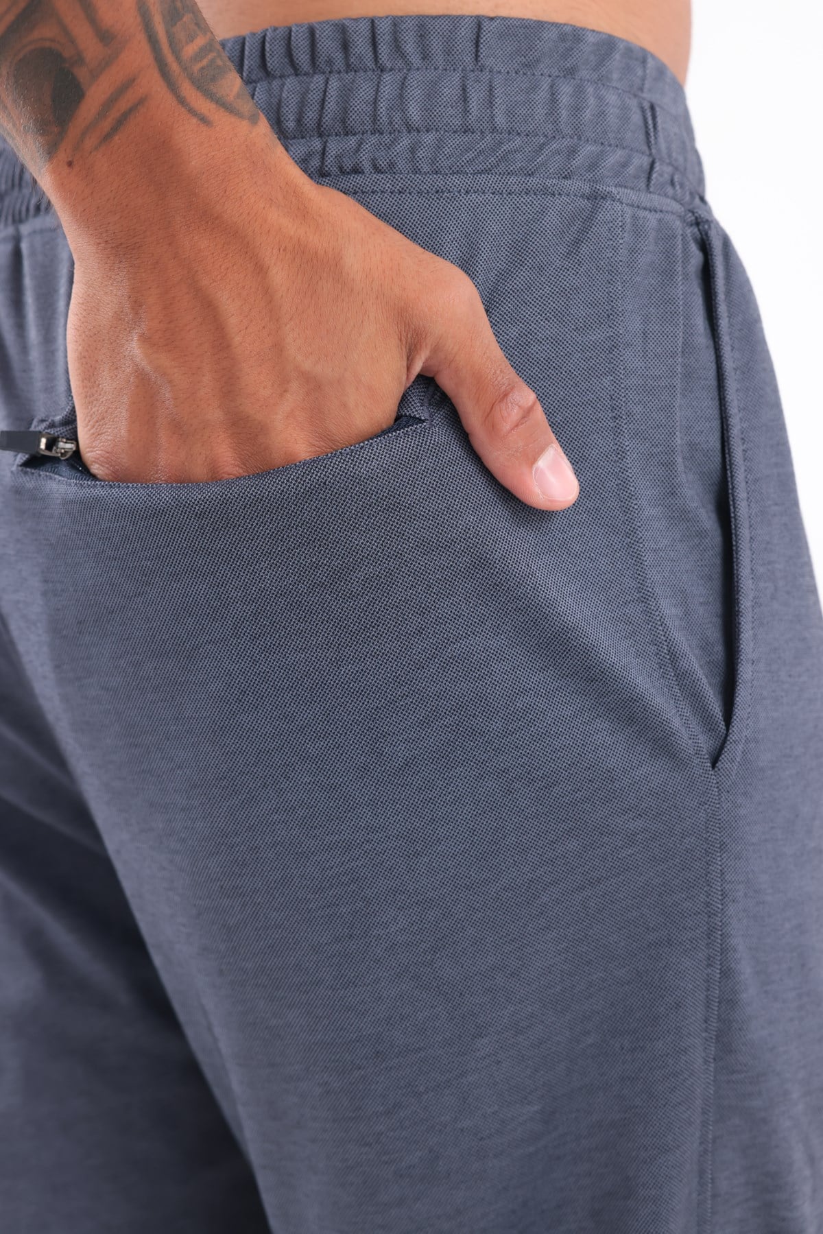 Premium Merserize Örme Kumaş Lastikli Paça Erkek Pantolon Eşofman Altı