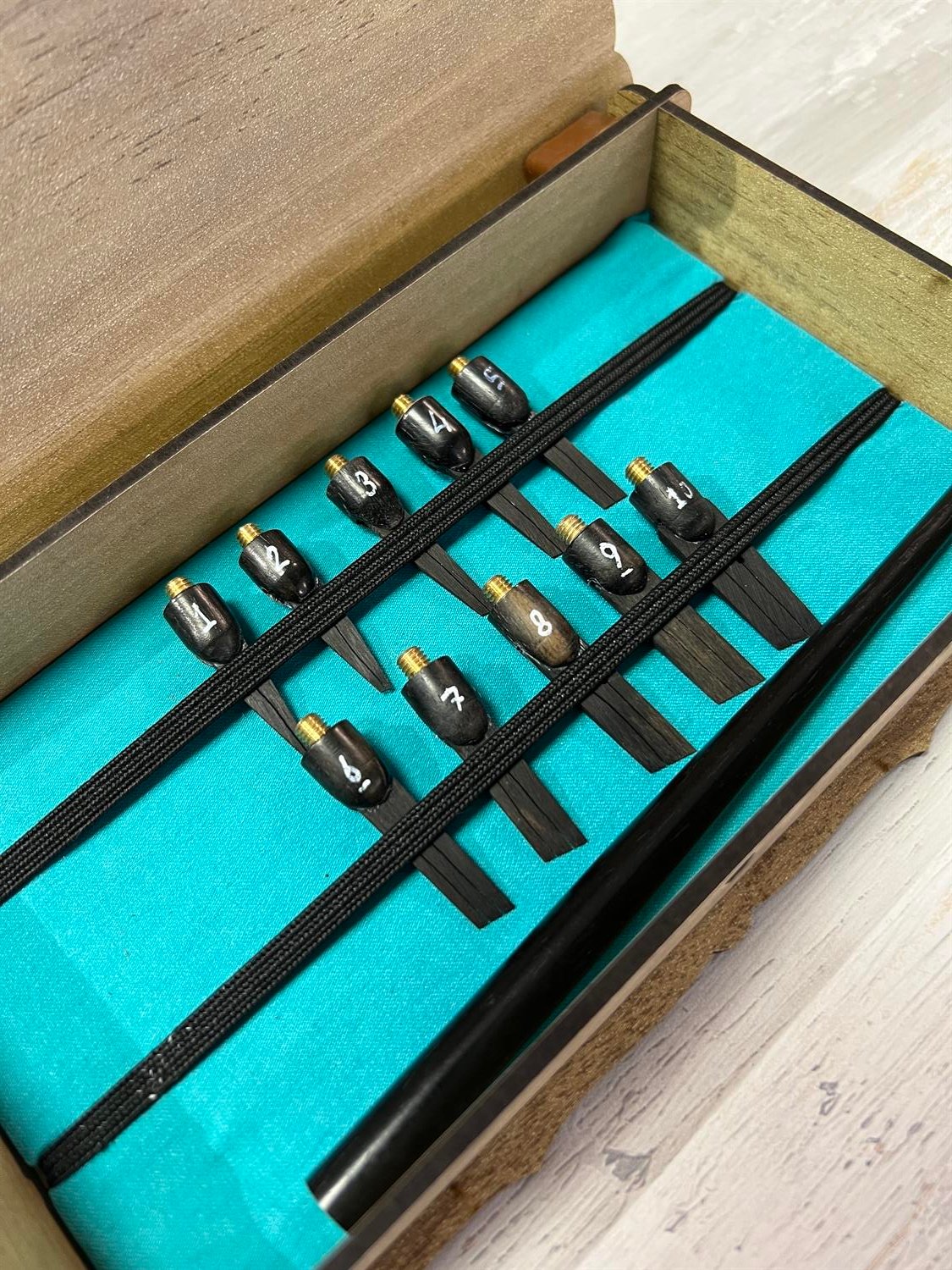 Abanoz Kapalı 10'lu set