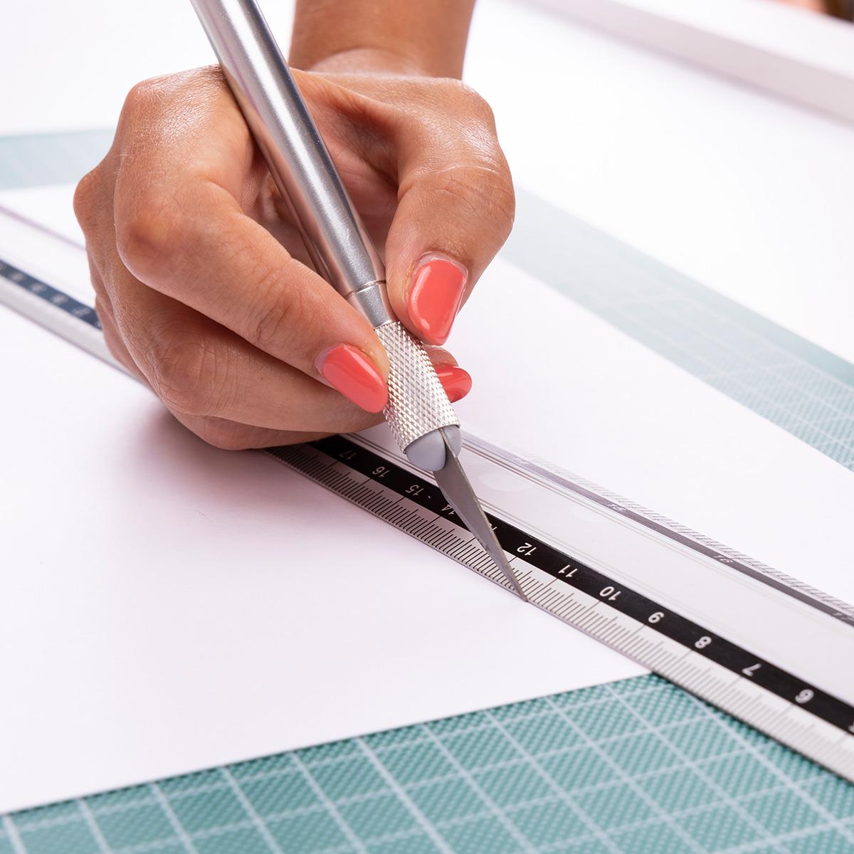 Aristo Alüminyum Cetvel 20 cm AR15021