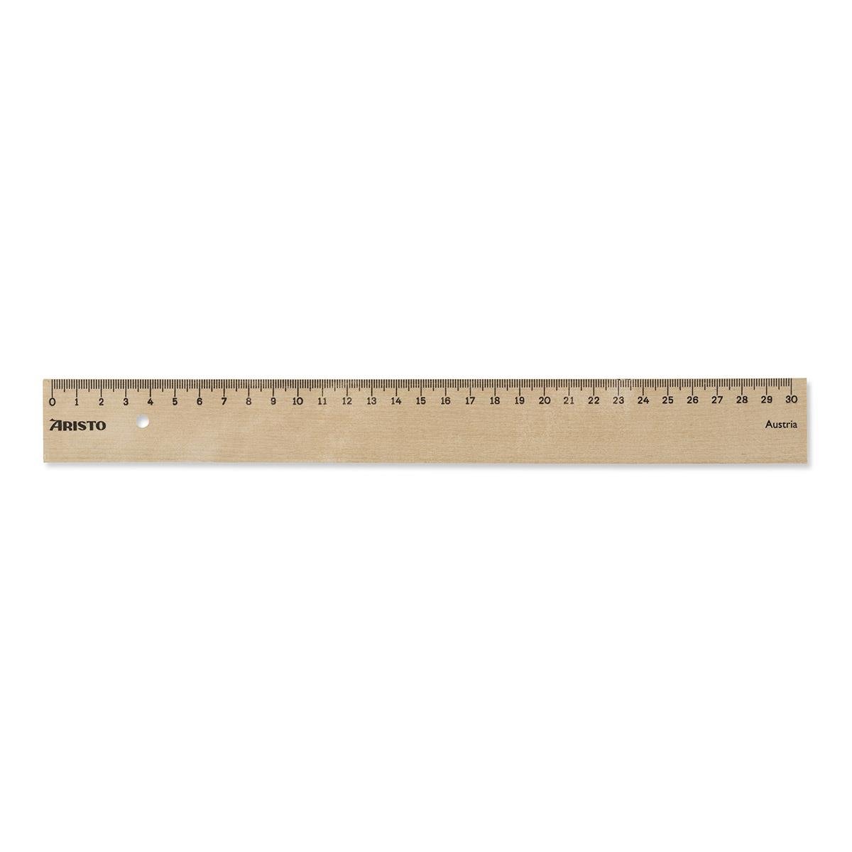 Aristo College Ahşap Cetvel 30 cm - AR23330