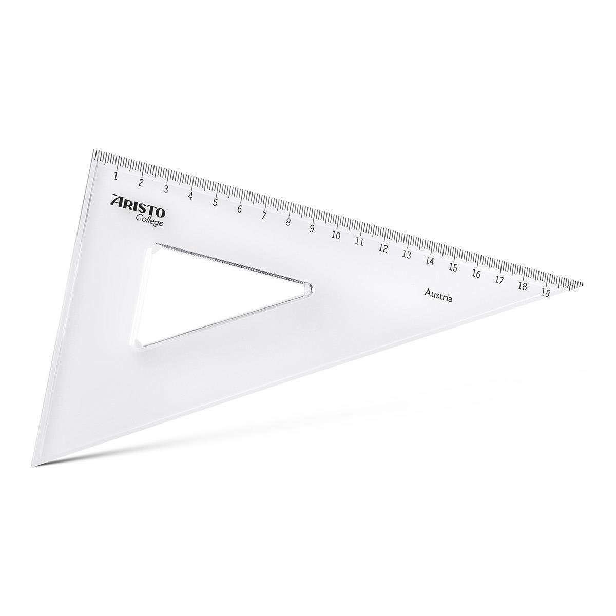 Aristo College Geometrik Cetvel Seti 4 Parça