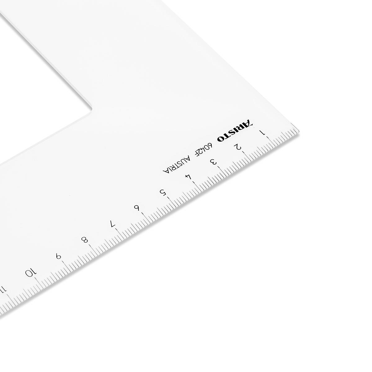 Aristo Set Square Gönye Cetvel 60°- 40 cm AR6042F