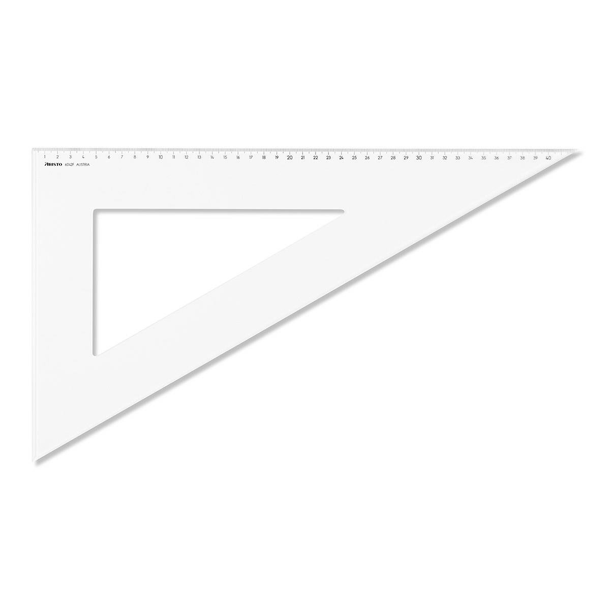 Aristo Set Square Gönye Cetvel 60°- 40 cm AR6042F