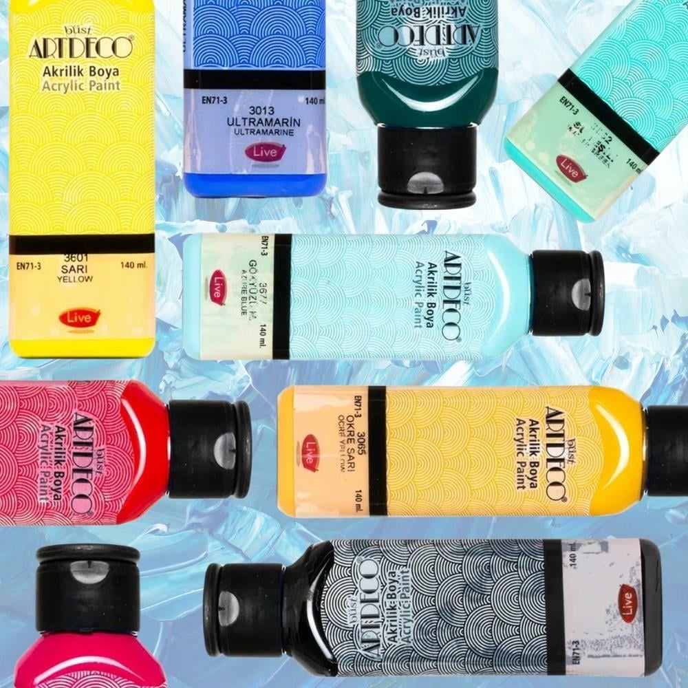 Artdeco Akrilik Boyalar 140 ml