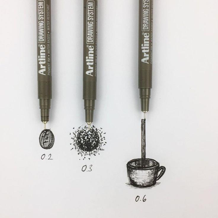 Artline Drawing System Teknik Çizim Kalemleri